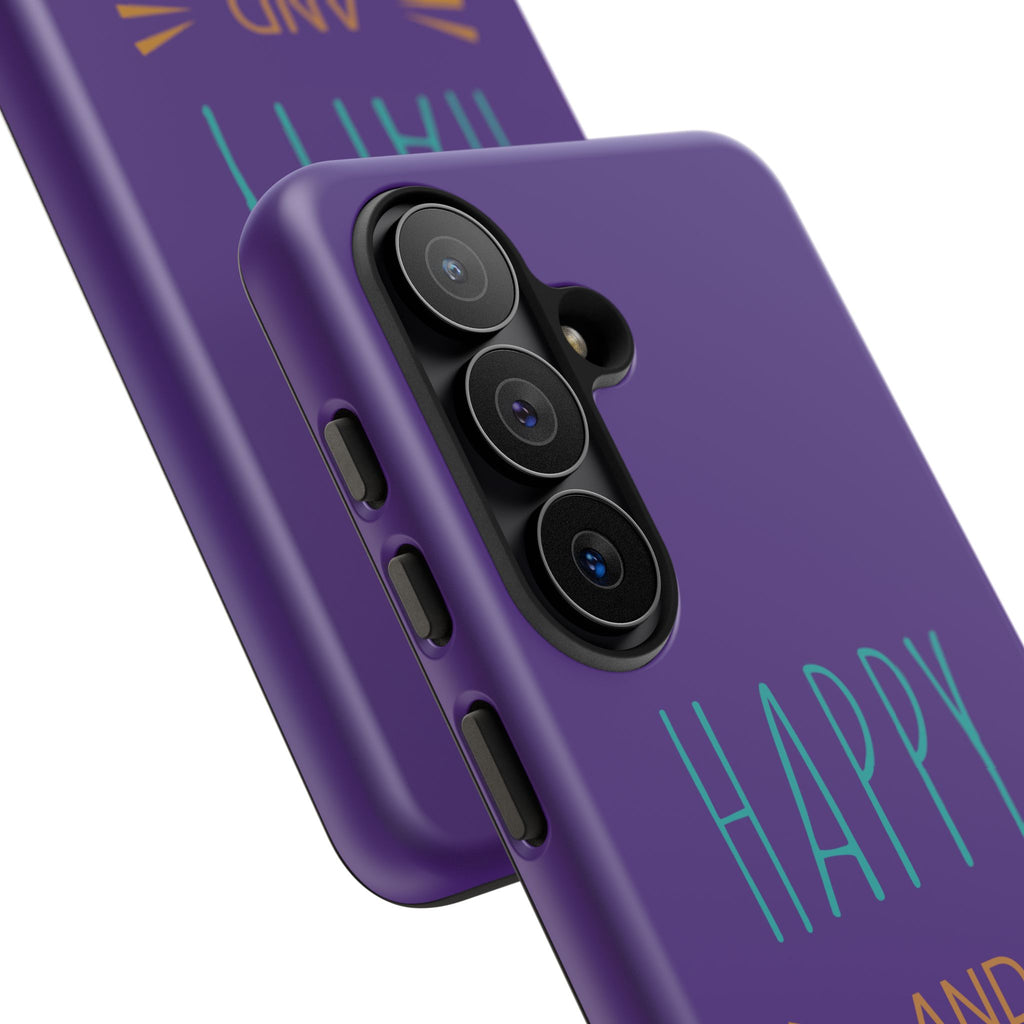 Phone Case — "Happy and Dazzling" Colorful Protective Case