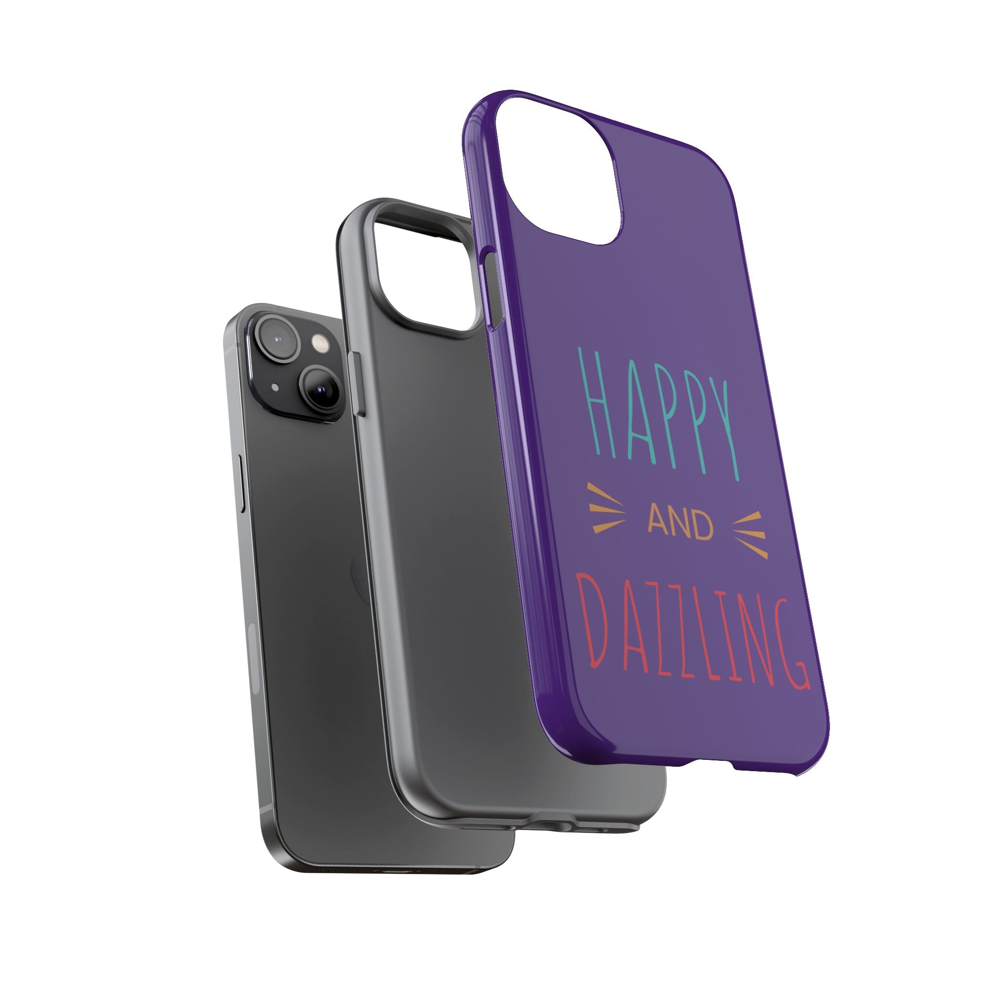 Phone Case — "Happy and Dazzling" Colorful Protective Case