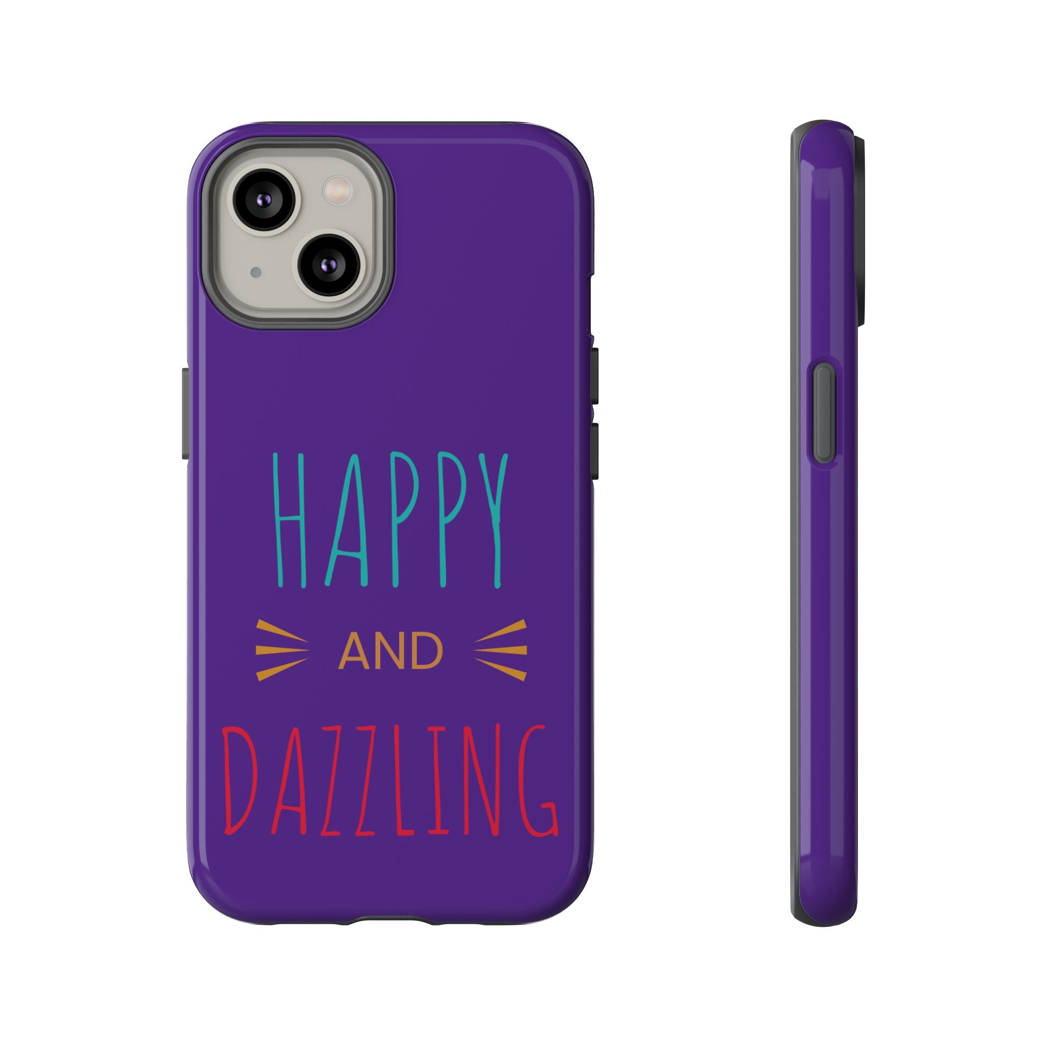 Phone Case — "Happy and Dazzling" Colorful Protective Case