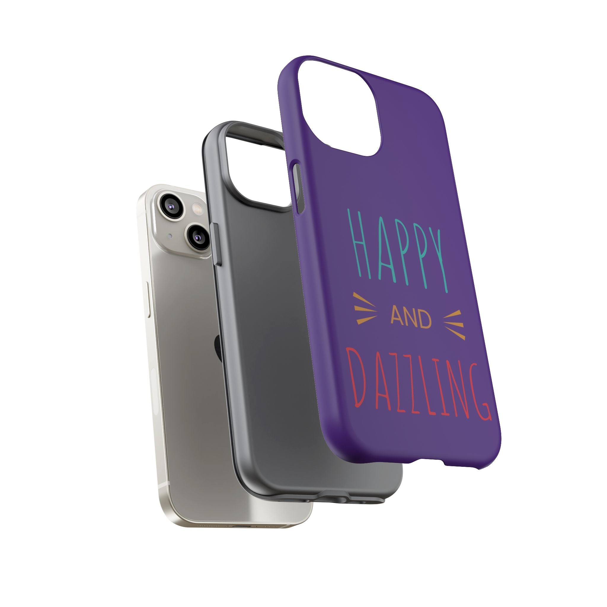 Phone Case — "Happy and Dazzling" Colorful Protective Case