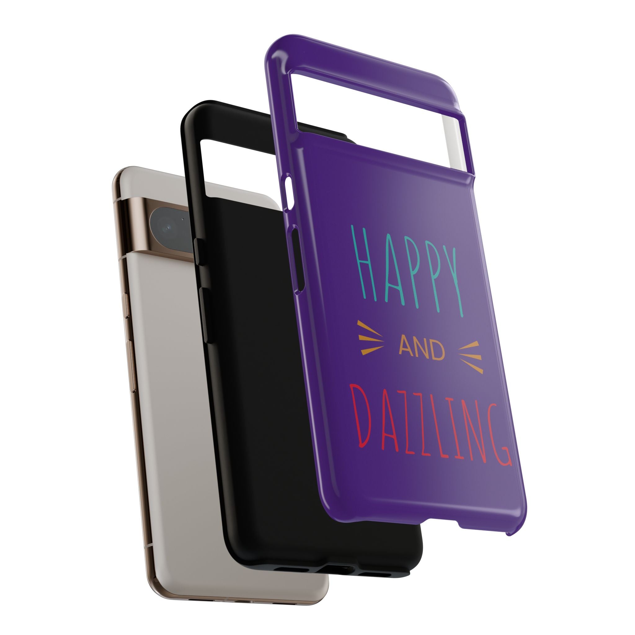 Phone Case — "Happy and Dazzling" Colorful Protective Case