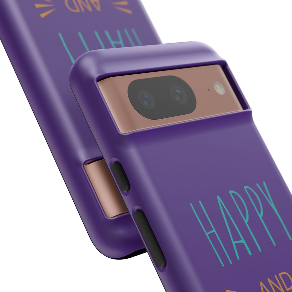 Phone Case — "Happy and Dazzling" Colorful Protective Case