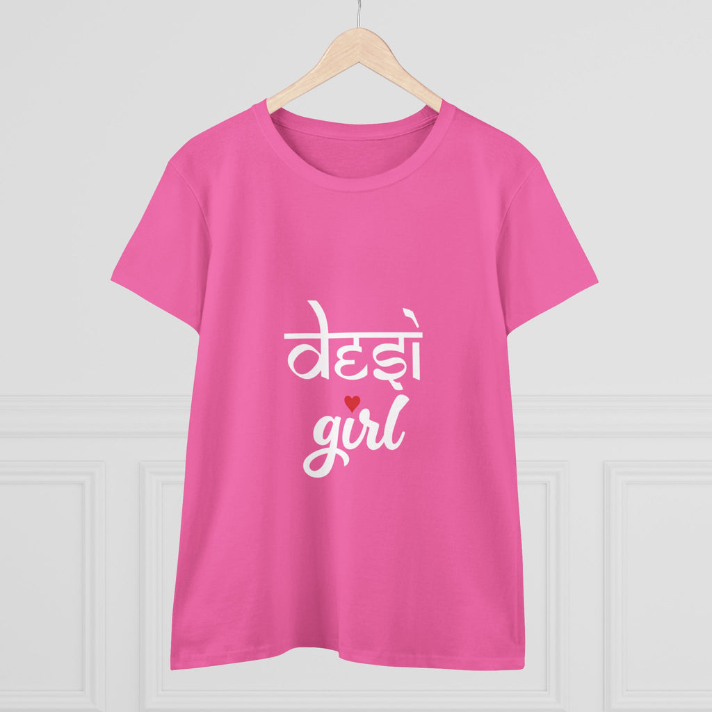 Desi Girl Graphic Tee - Women's Cultural Pride Shirt