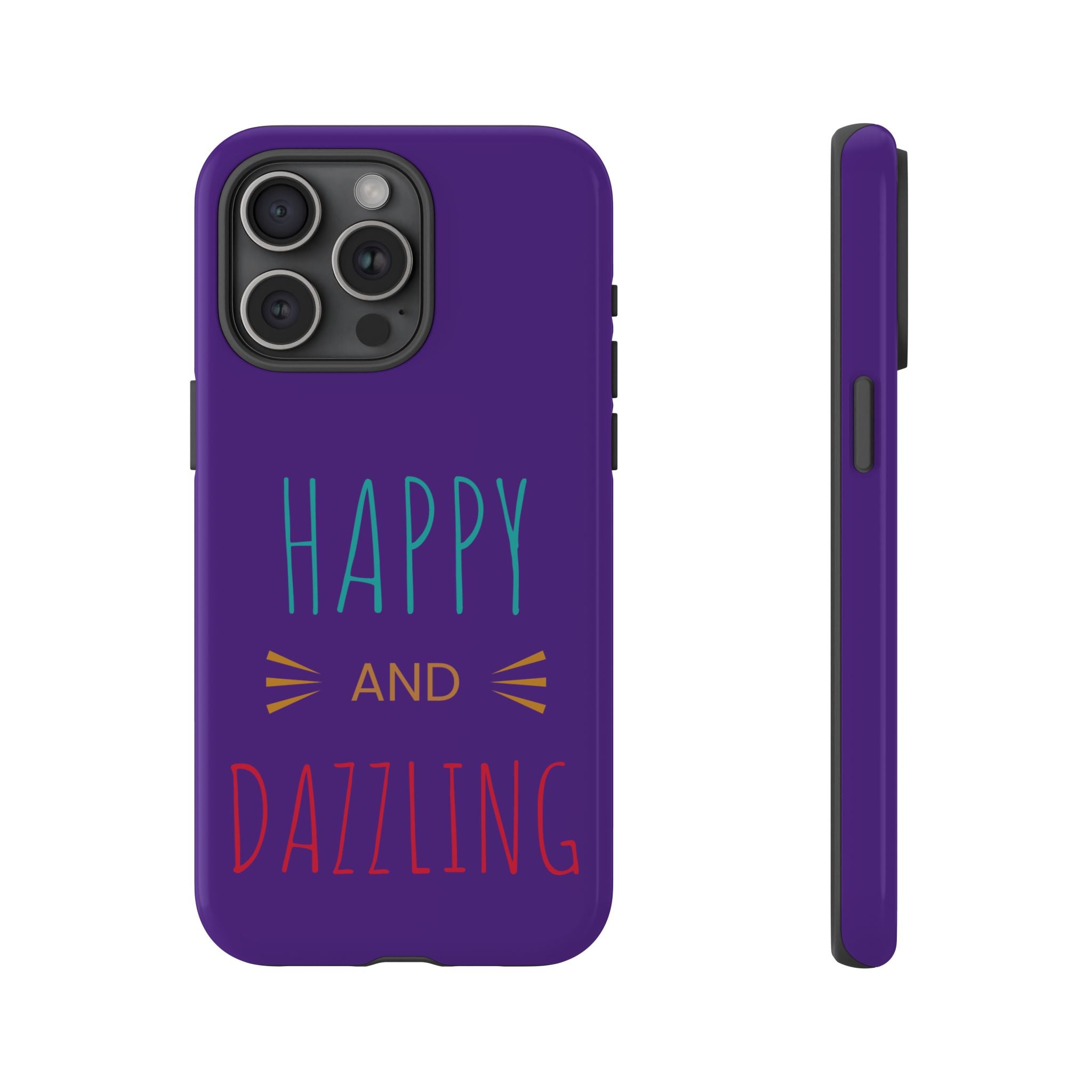 Phone Case — "Happy and Dazzling" Colorful Protective Case