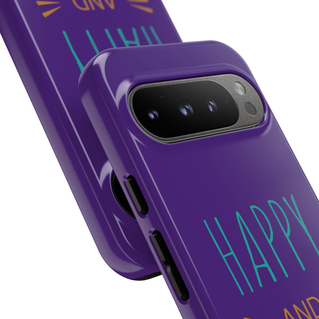 Phone Case — "Happy and Dazzling" Colorful Protective Case