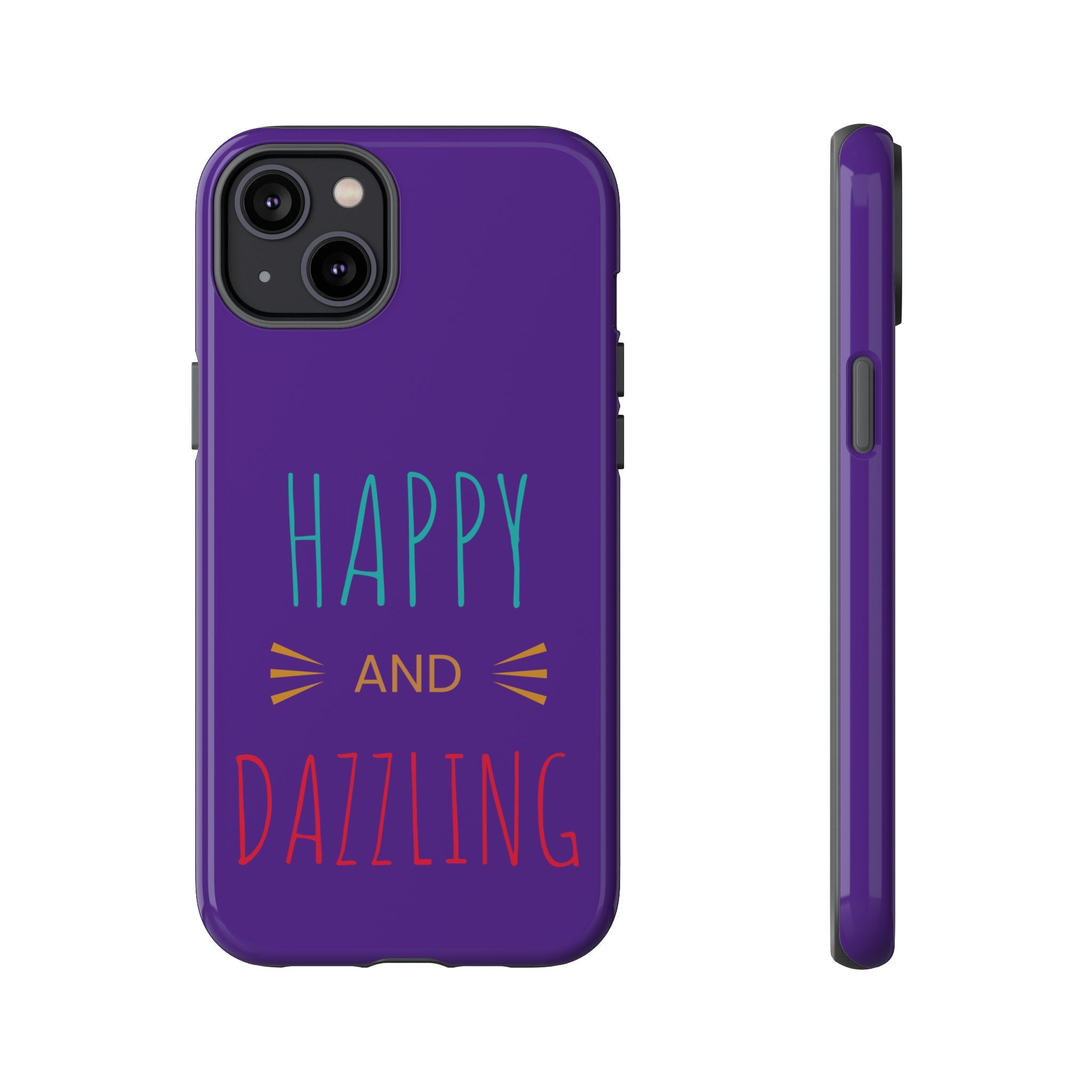Phone Case — "Happy and Dazzling" Colorful Protective Case