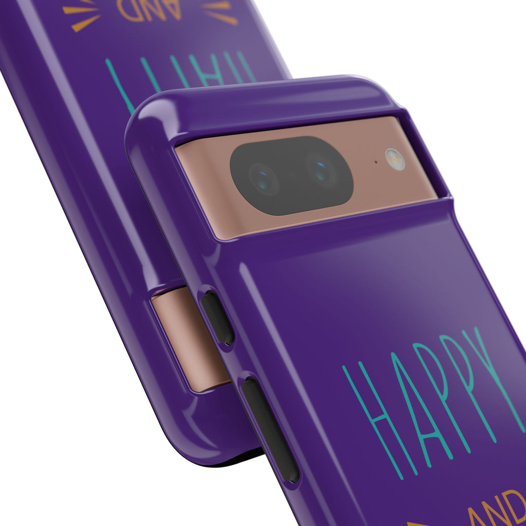 Phone Case — "Happy and Dazzling" Colorful Protective Case