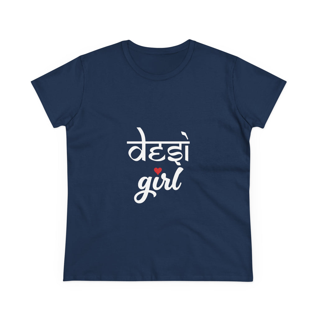 Desi Girl Graphic Tee - Women's Cultural Pride Shirt
