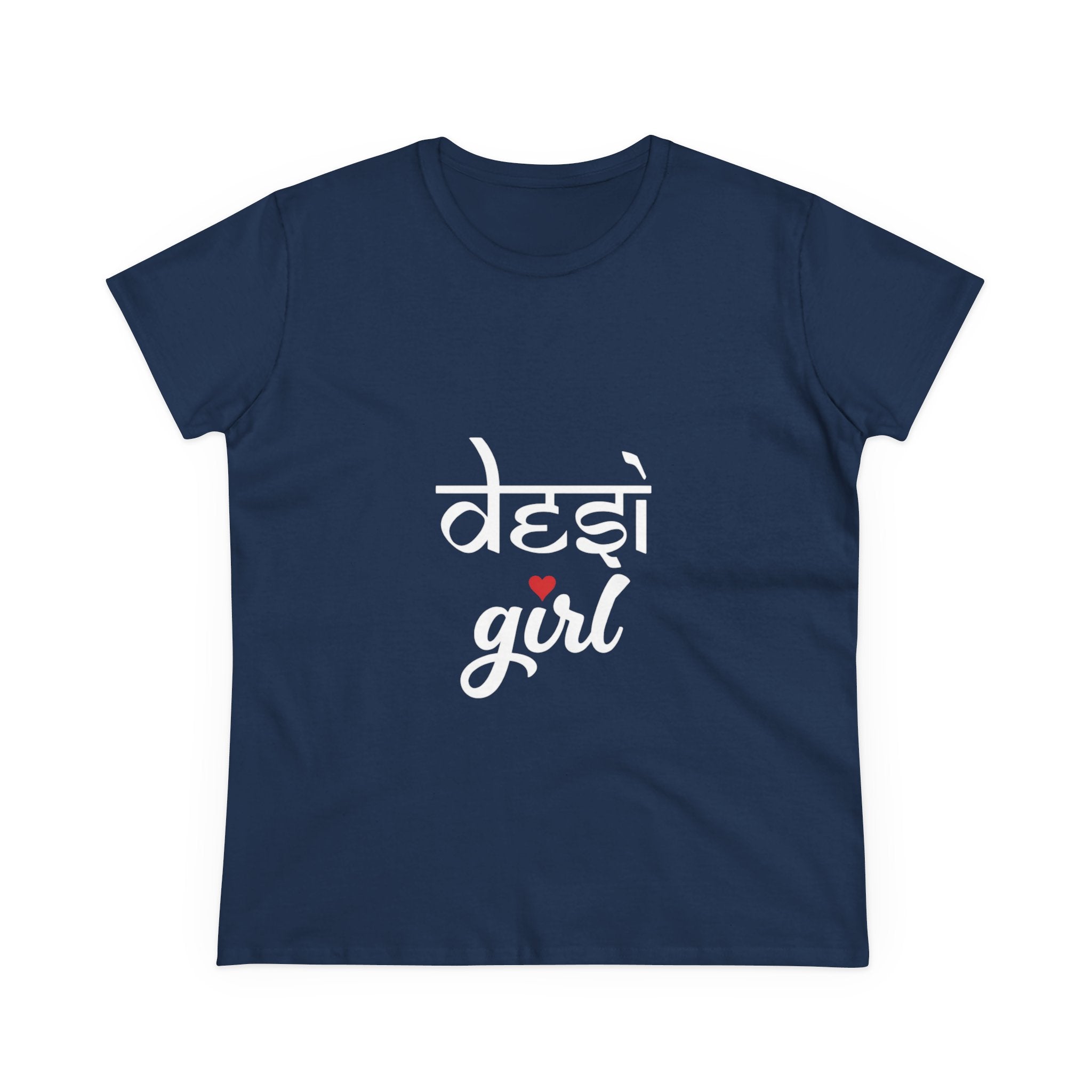 Desi Girl Graphic Tee - Women's Cultural Pride Shirt