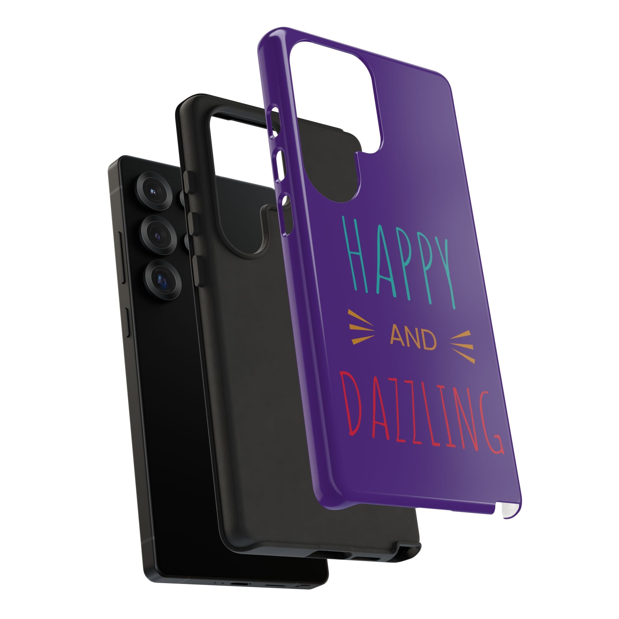 Phone Case — "Happy and Dazzling" Colorful Protective Case