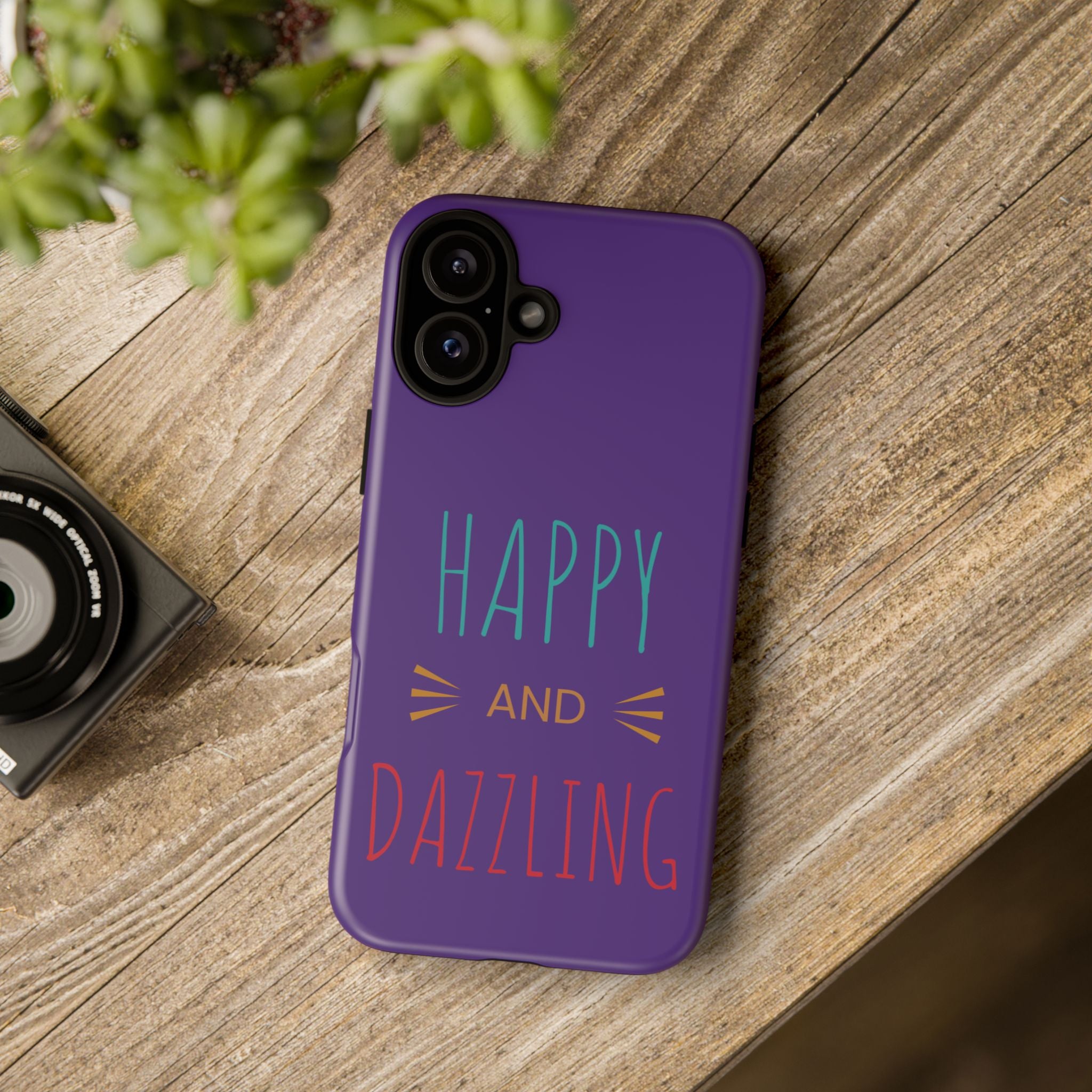 Phone Case — "Happy and Dazzling" Colorful Protective Case