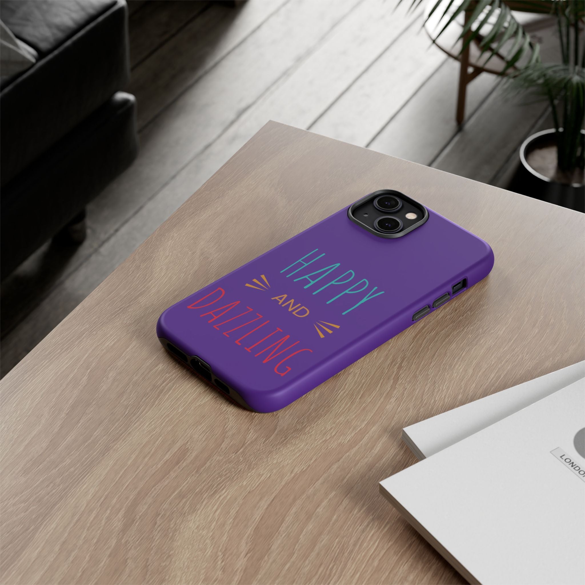 Phone Case — "Happy and Dazzling" Colorful Protective Case