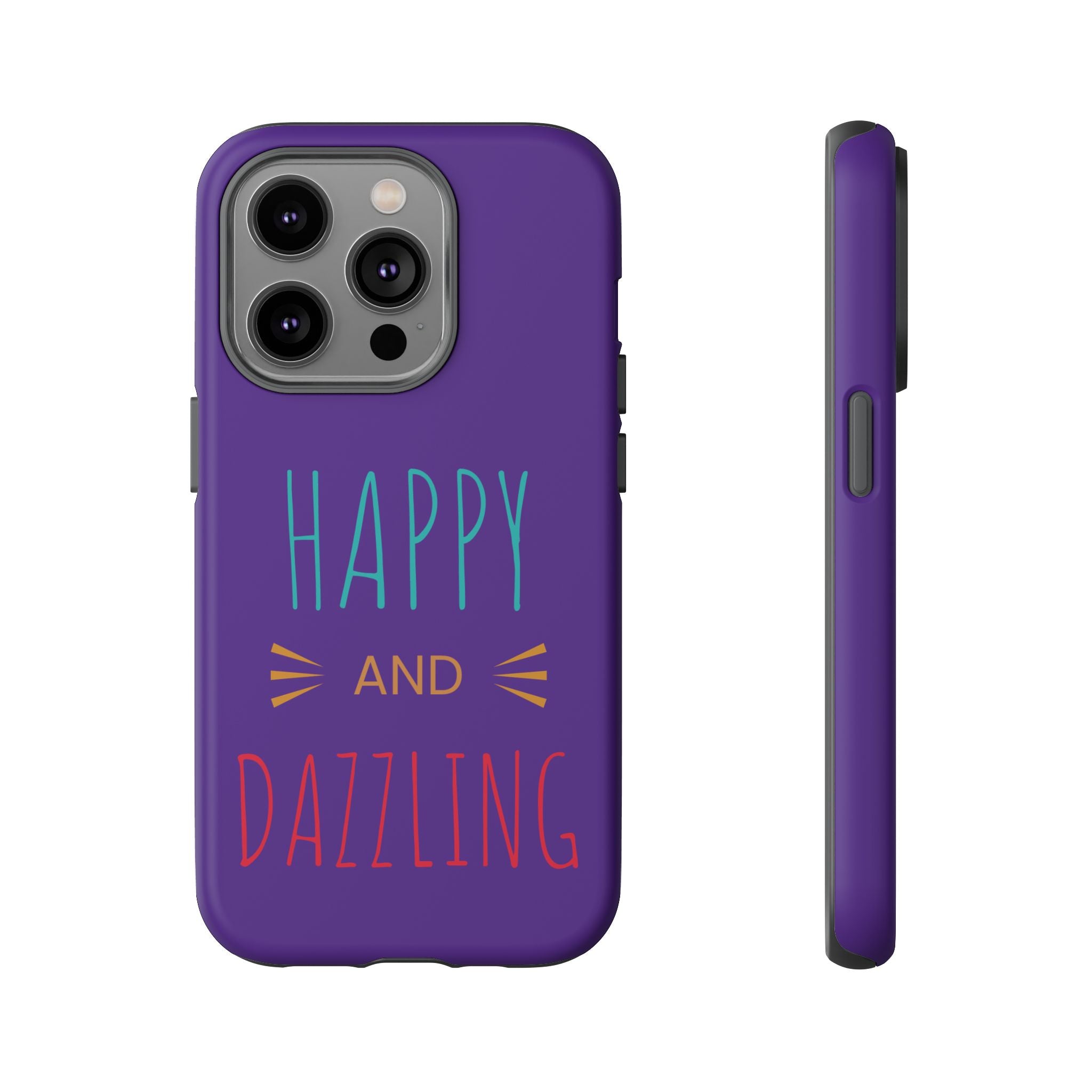 Phone Case — "Happy and Dazzling" Colorful Protective Case