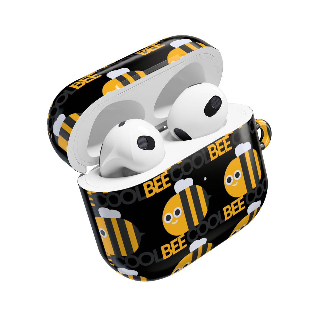 Bee Cool AirPod Case — Cute Bee Pattern Protective Charging Case