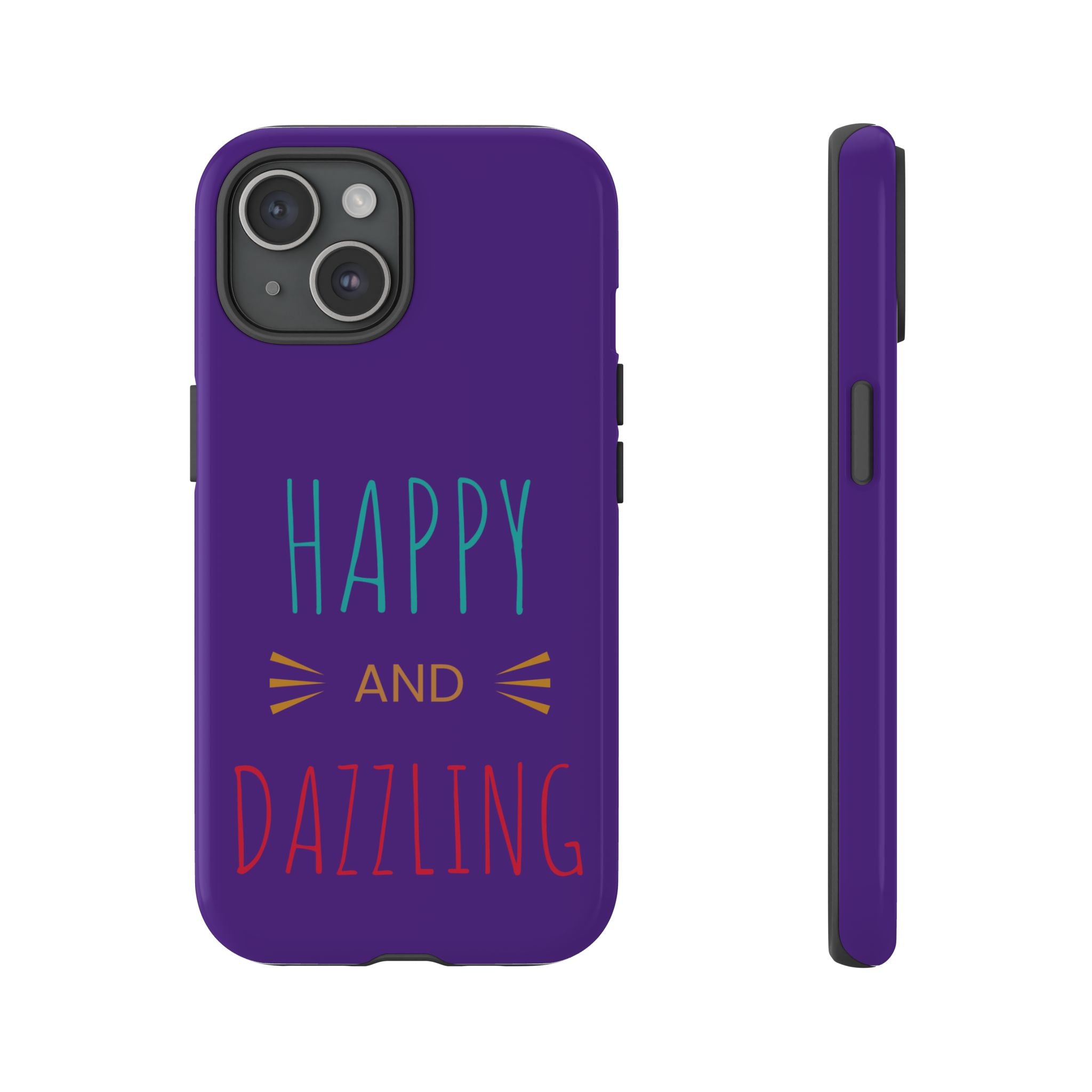 Phone Case — "Happy and Dazzling" Colorful Protective Case