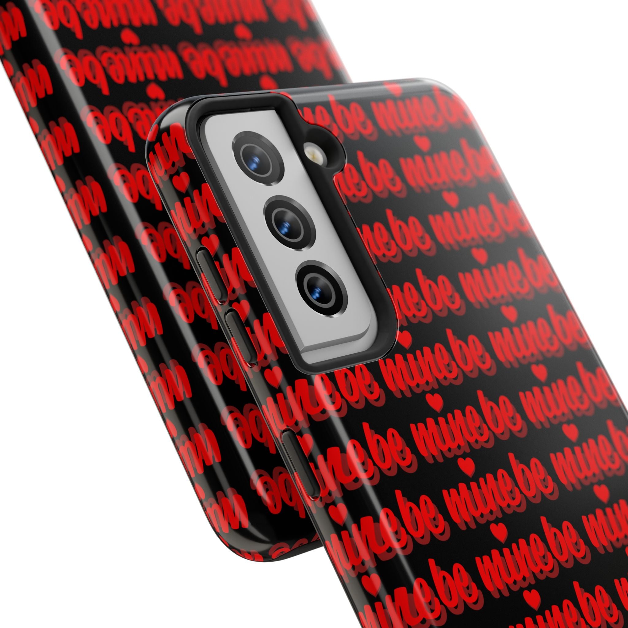 Valentine 'Be Mine' Pattern Tough Phone Case