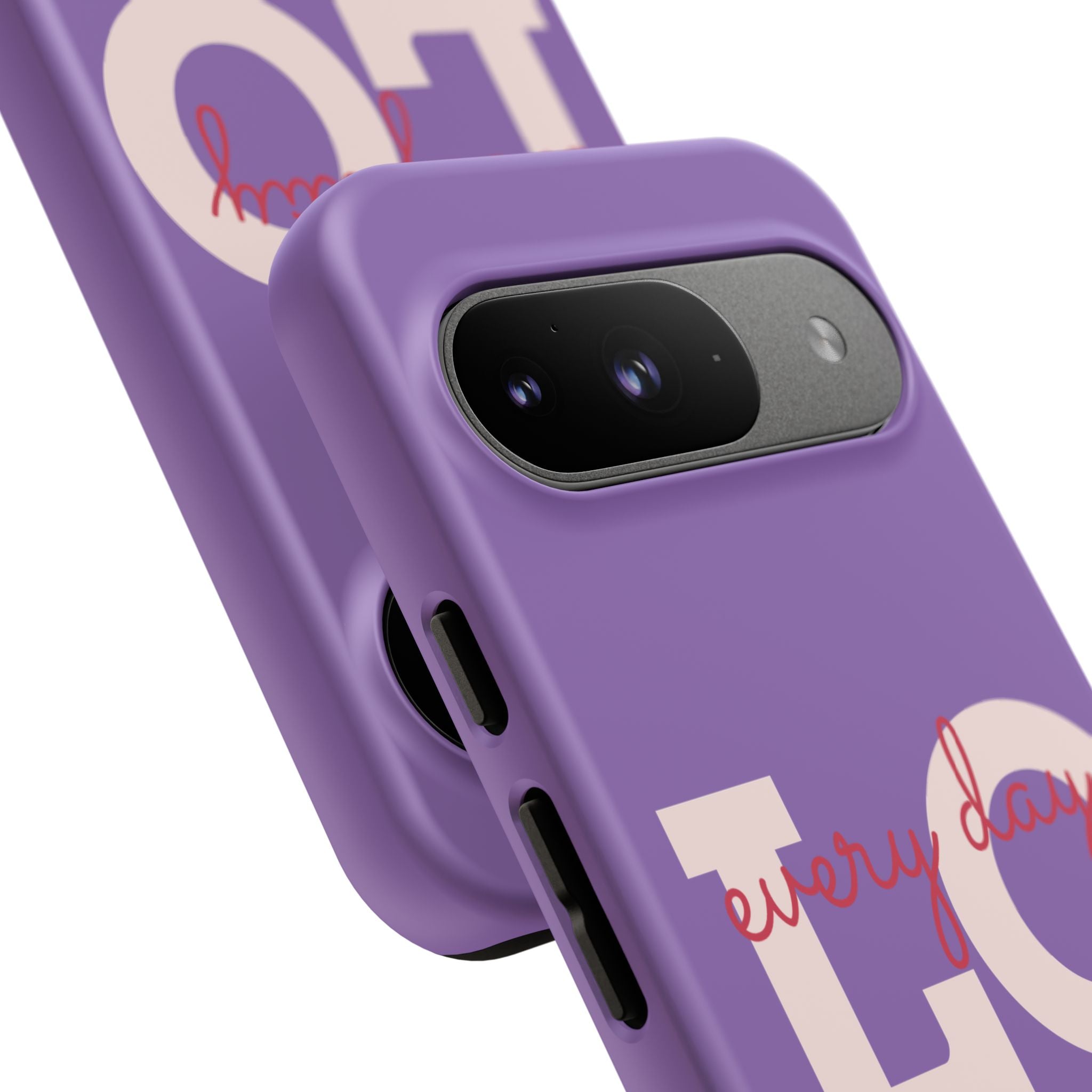 Everyday LOVE Tough Phone Case – Purple Inspirational Protective Phone Cover