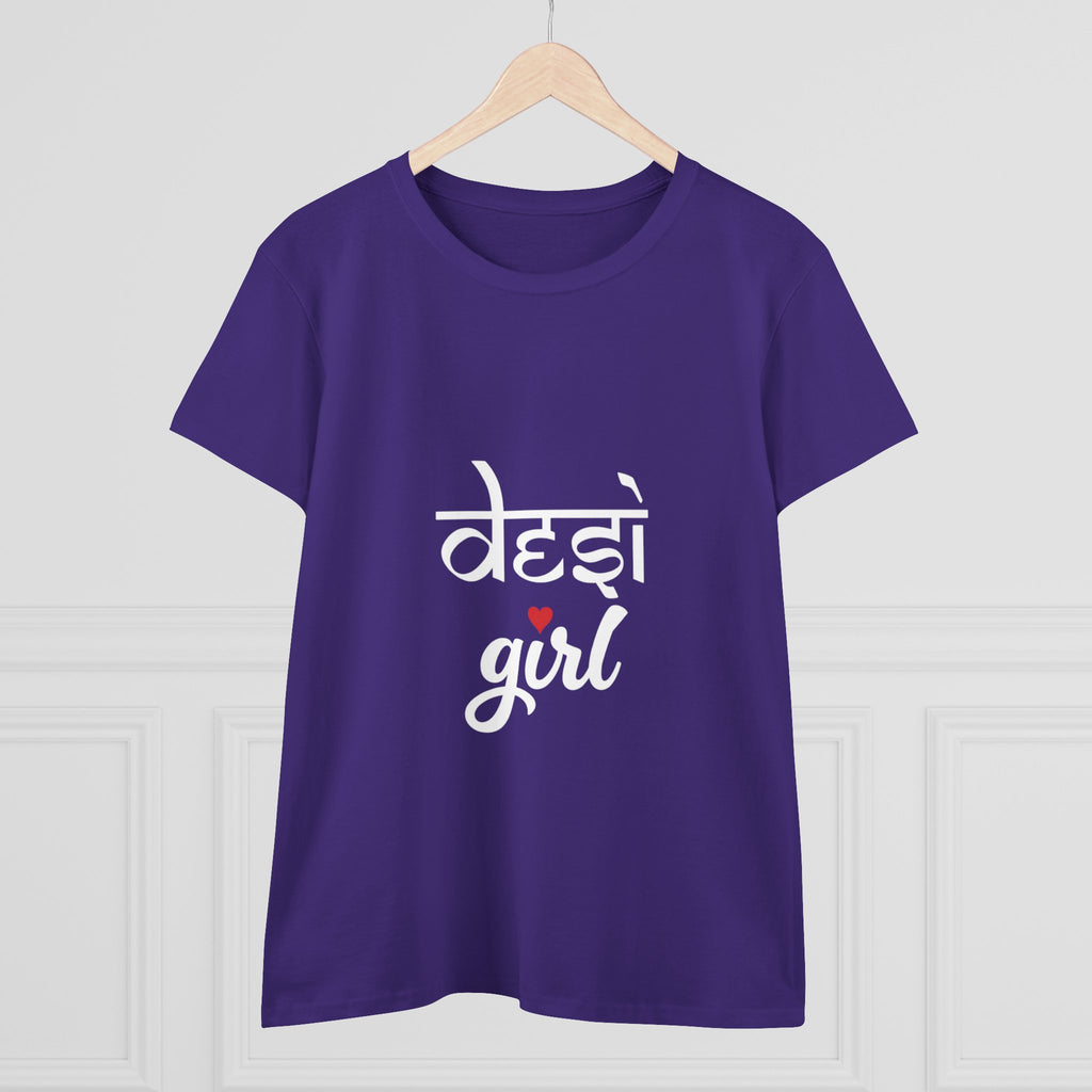 Desi Girl Graphic Tee - Women's Cultural Pride Shirt