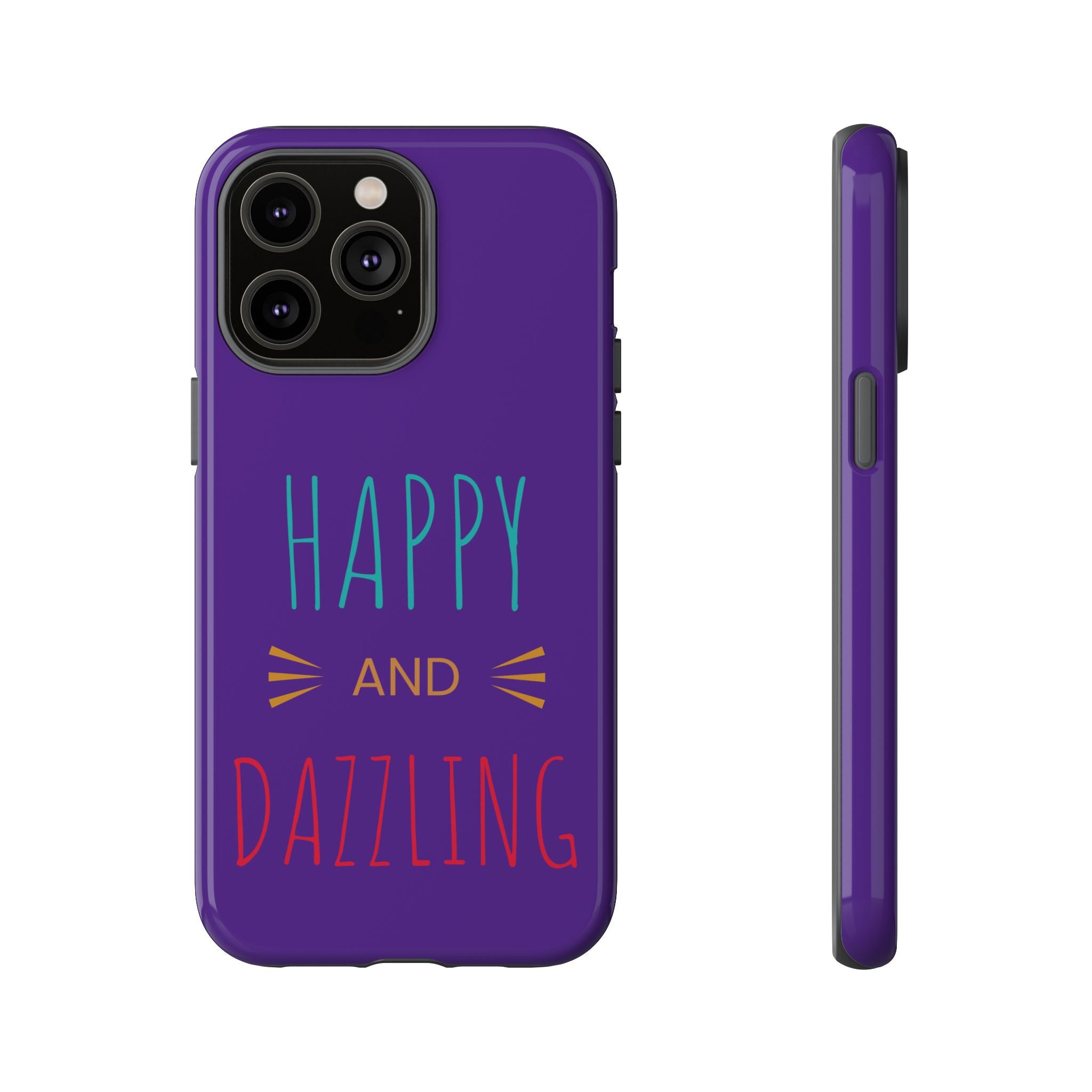 Phone Case — "Happy and Dazzling" Colorful Protective Case