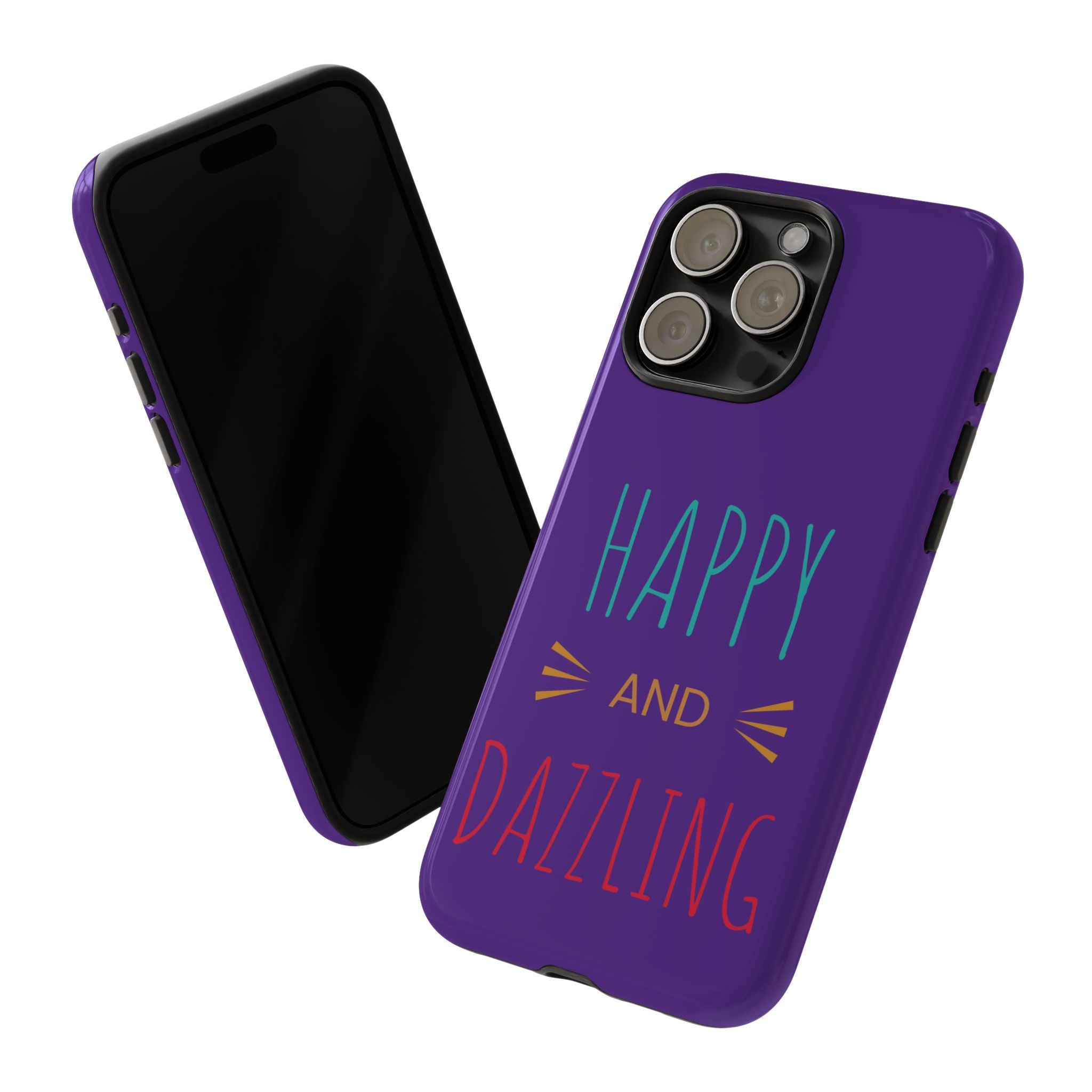 Phone Case — "Happy and Dazzling" Colorful Protective Case