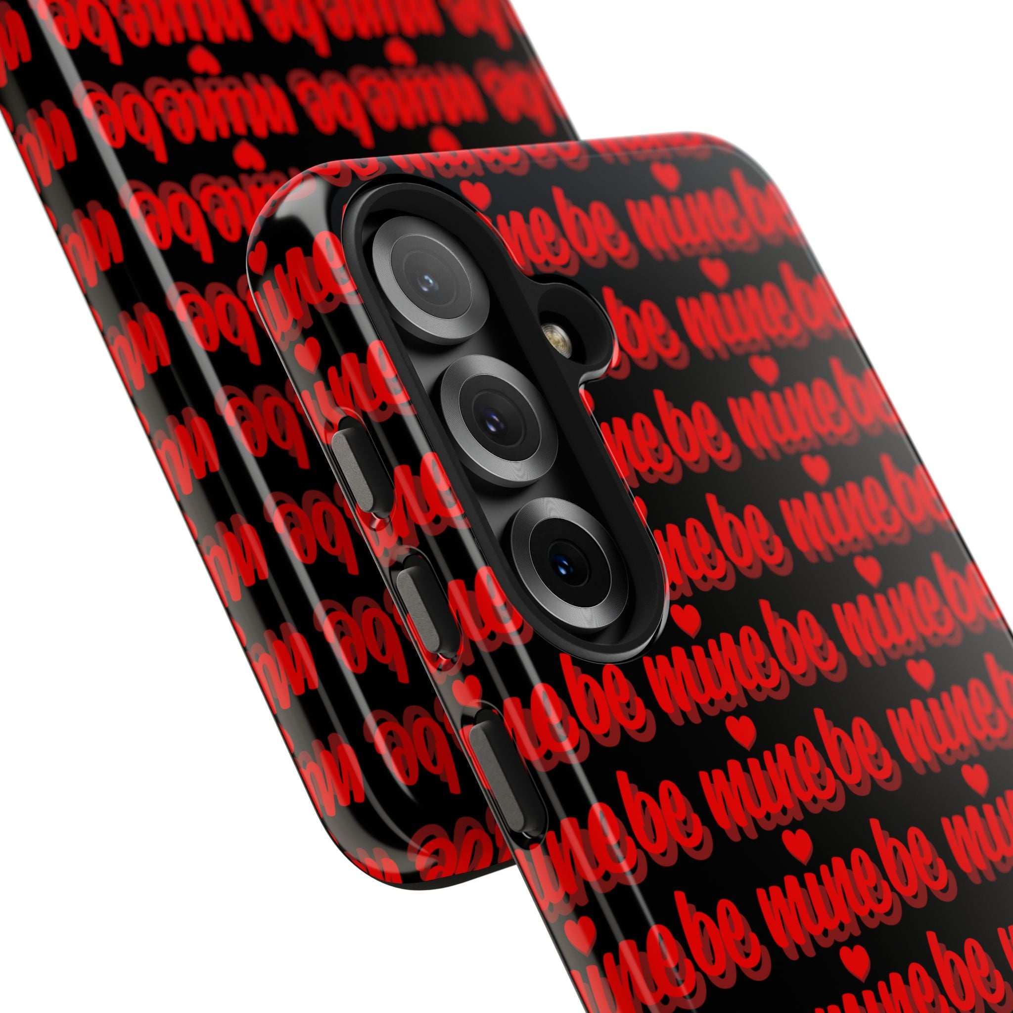 Valentine 'Be Mine' Pattern Tough Phone Case