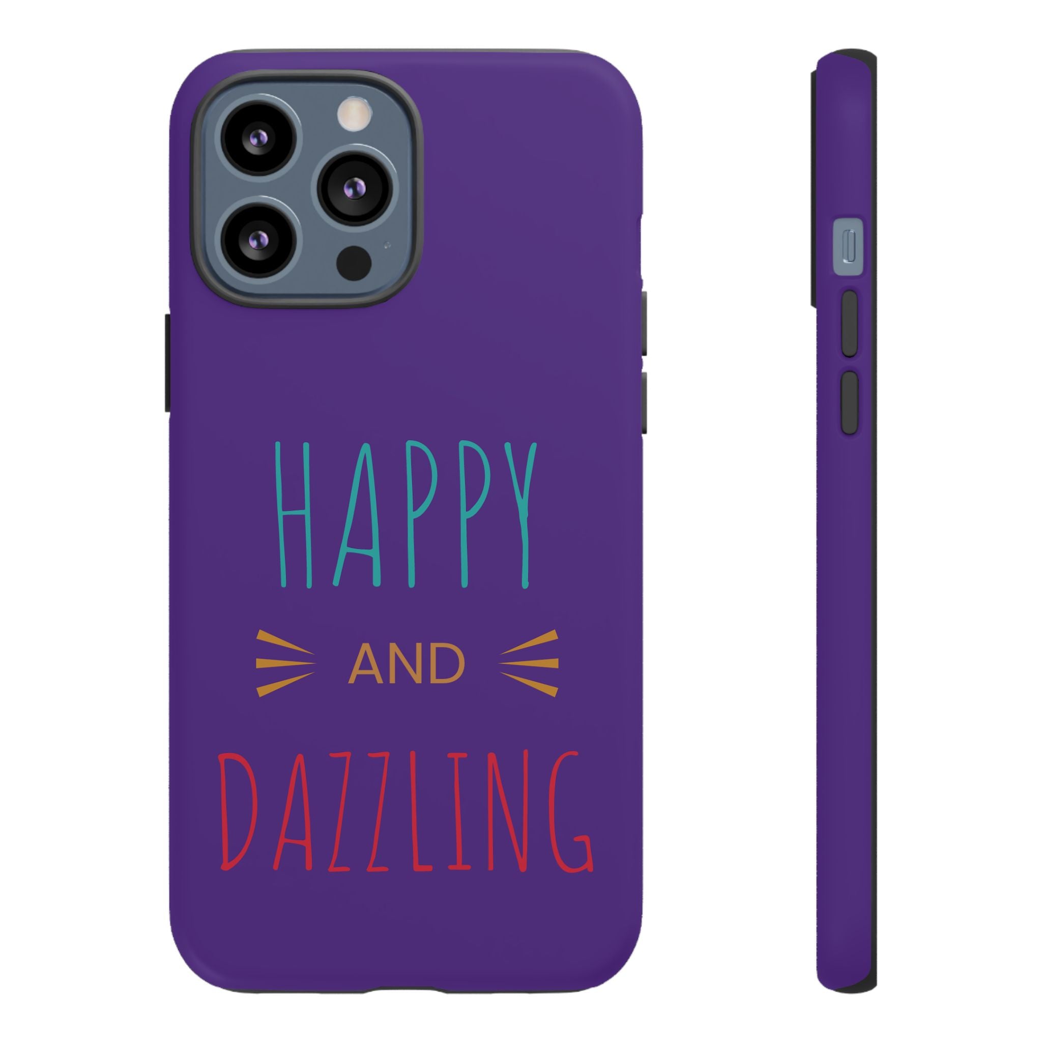 Phone Case — "Happy and Dazzling" Colorful Protective Case