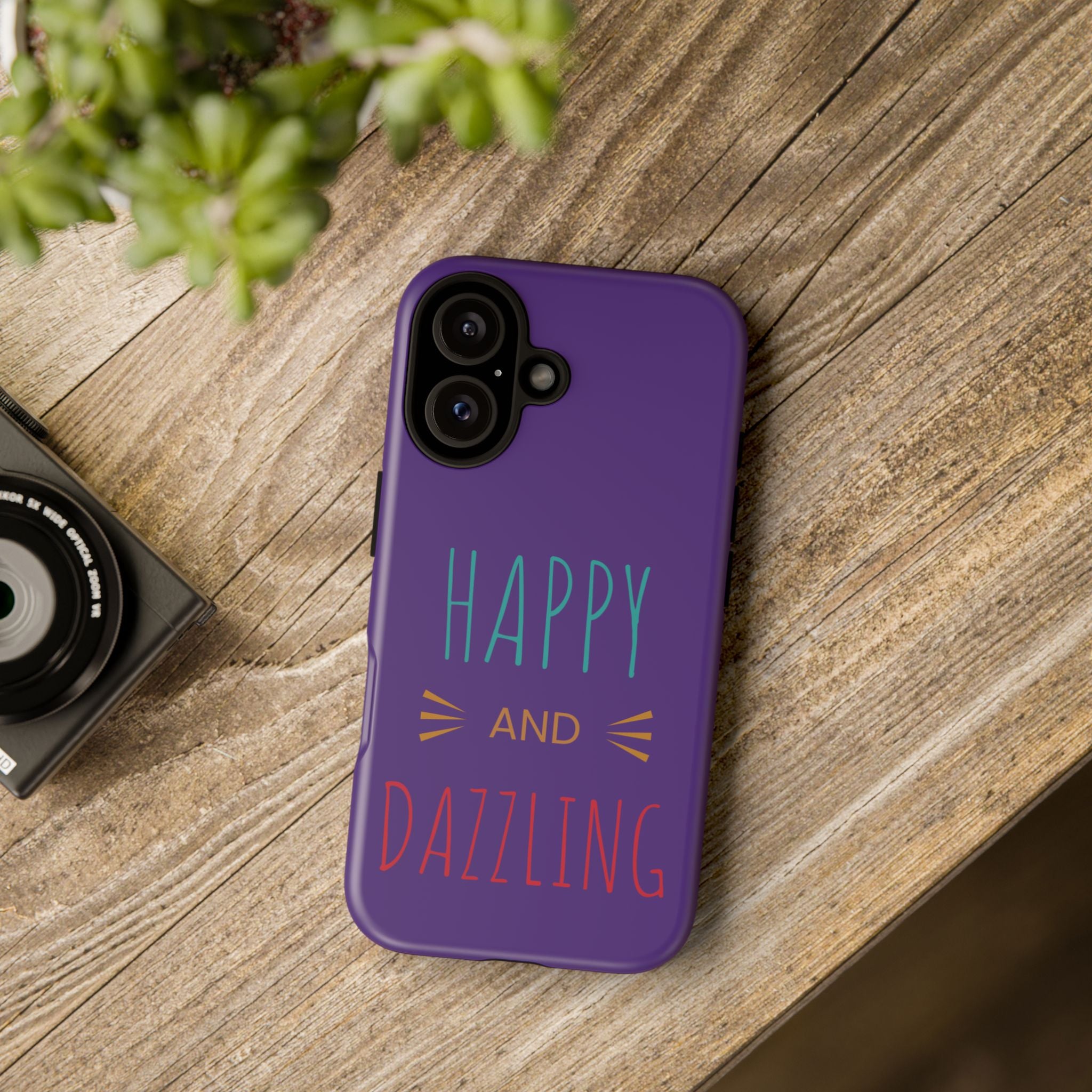 Phone Case — "Happy and Dazzling" Colorful Protective Case