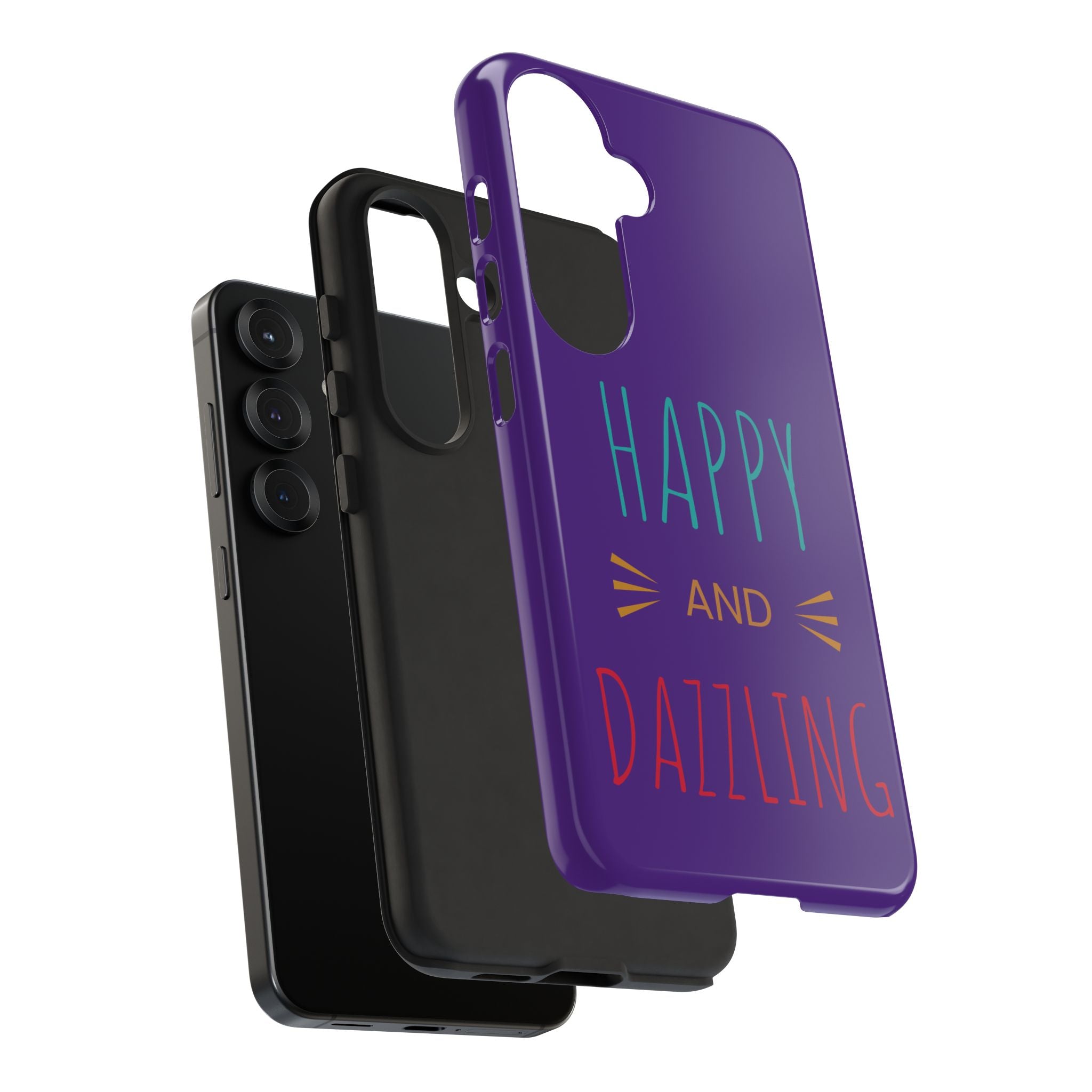 Phone Case — "Happy and Dazzling" Colorful Protective Case