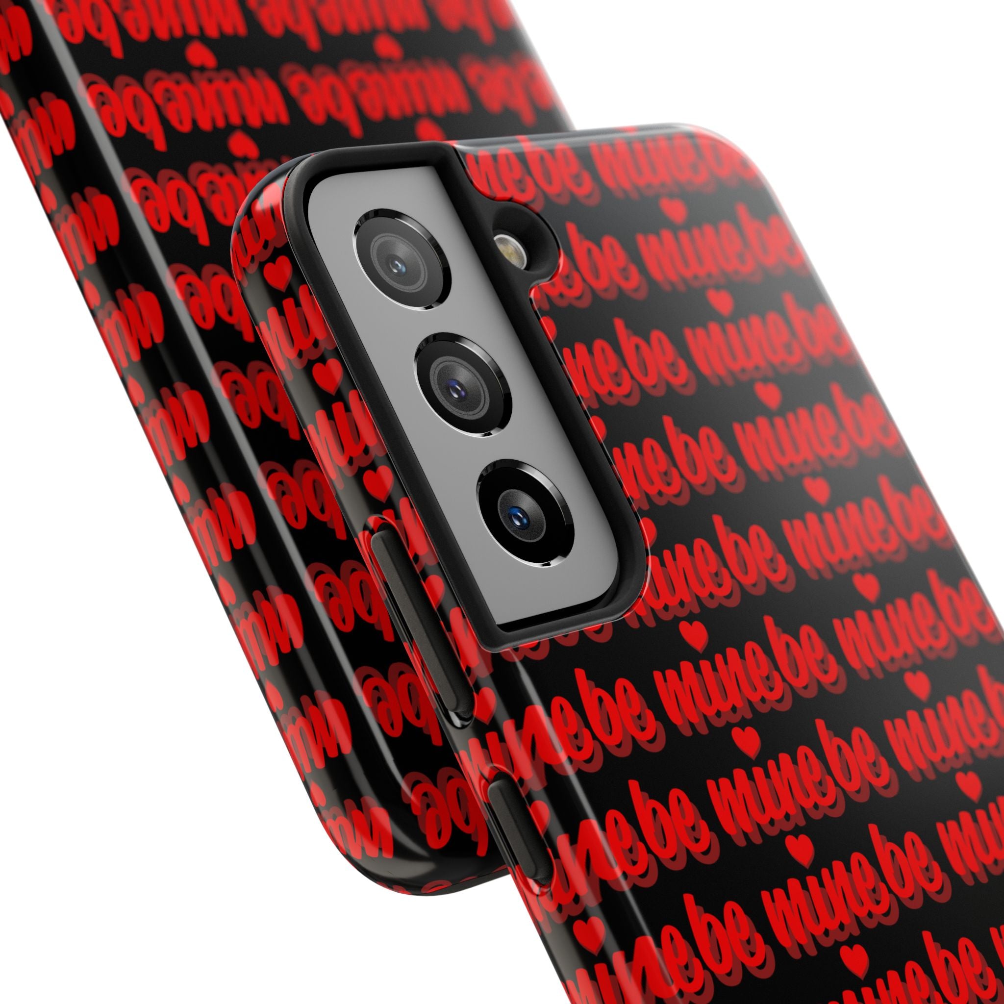 Valentine 'Be Mine' Pattern Tough Phone Case