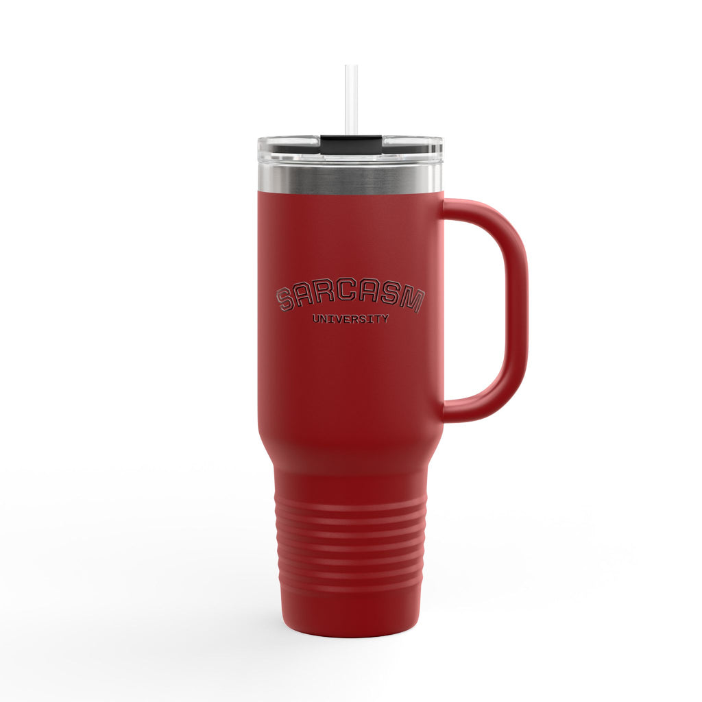 Sarcasm University 40oz Insulated Travel Mug