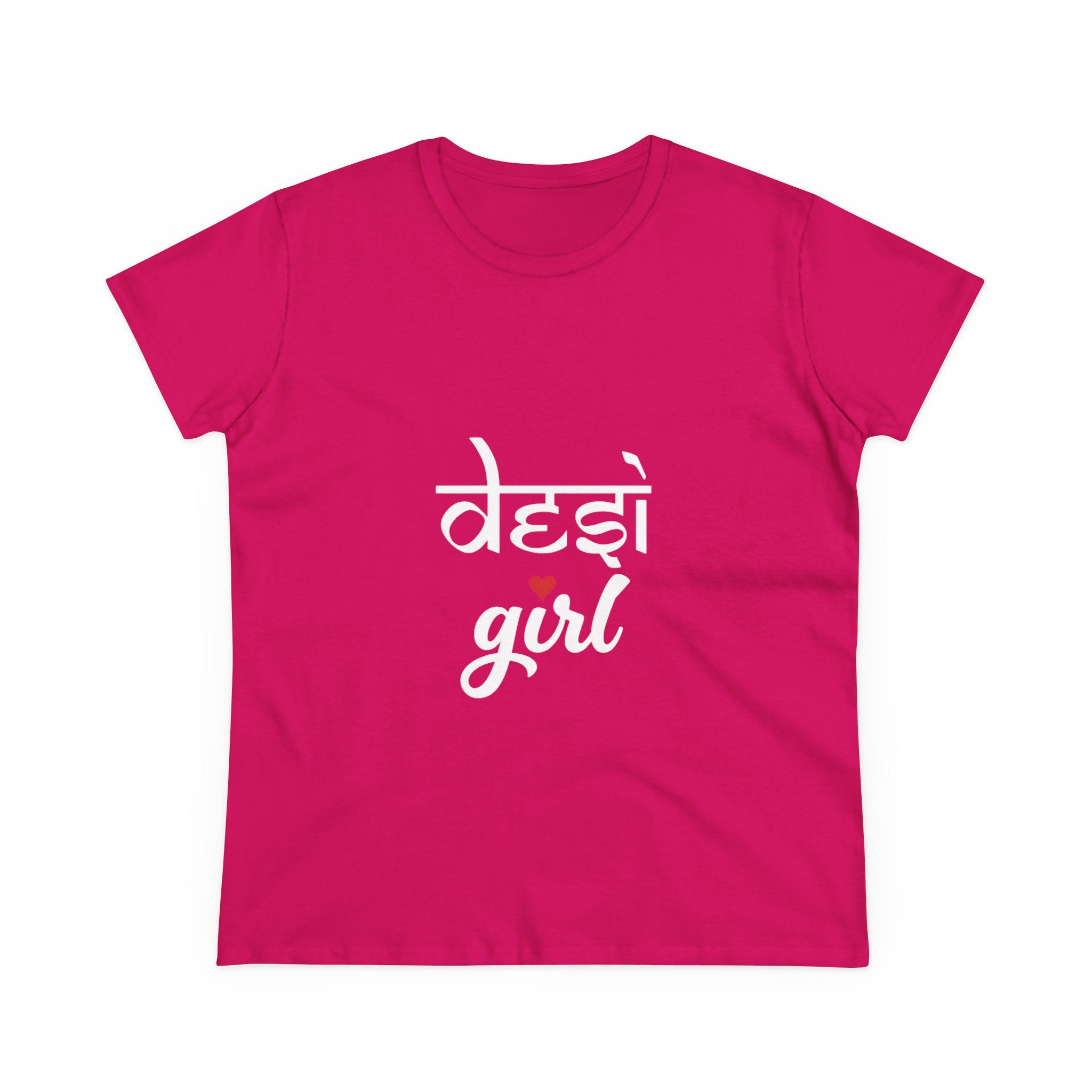 Desi Girl Graphic Tee - Women's Cultural Pride Shirt