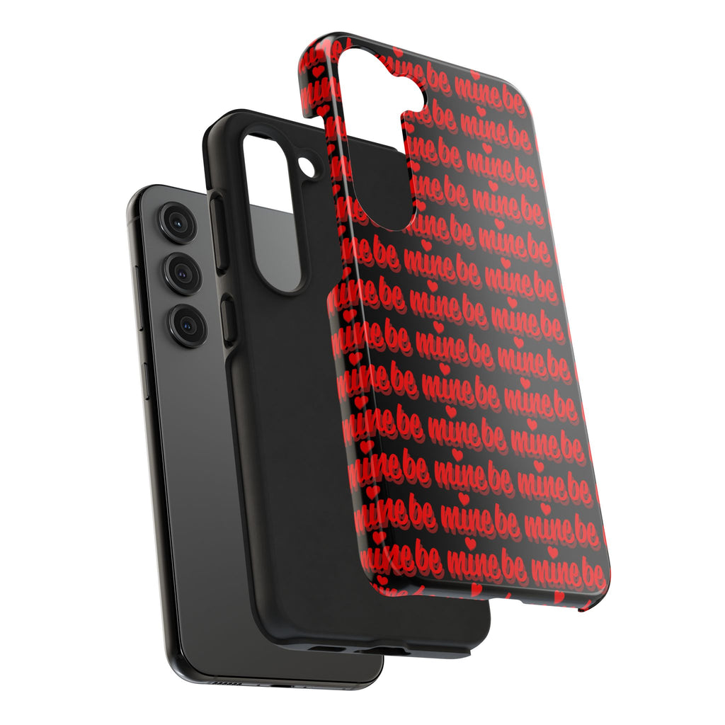 Valentine 'Be Mine' Pattern Tough Phone Case