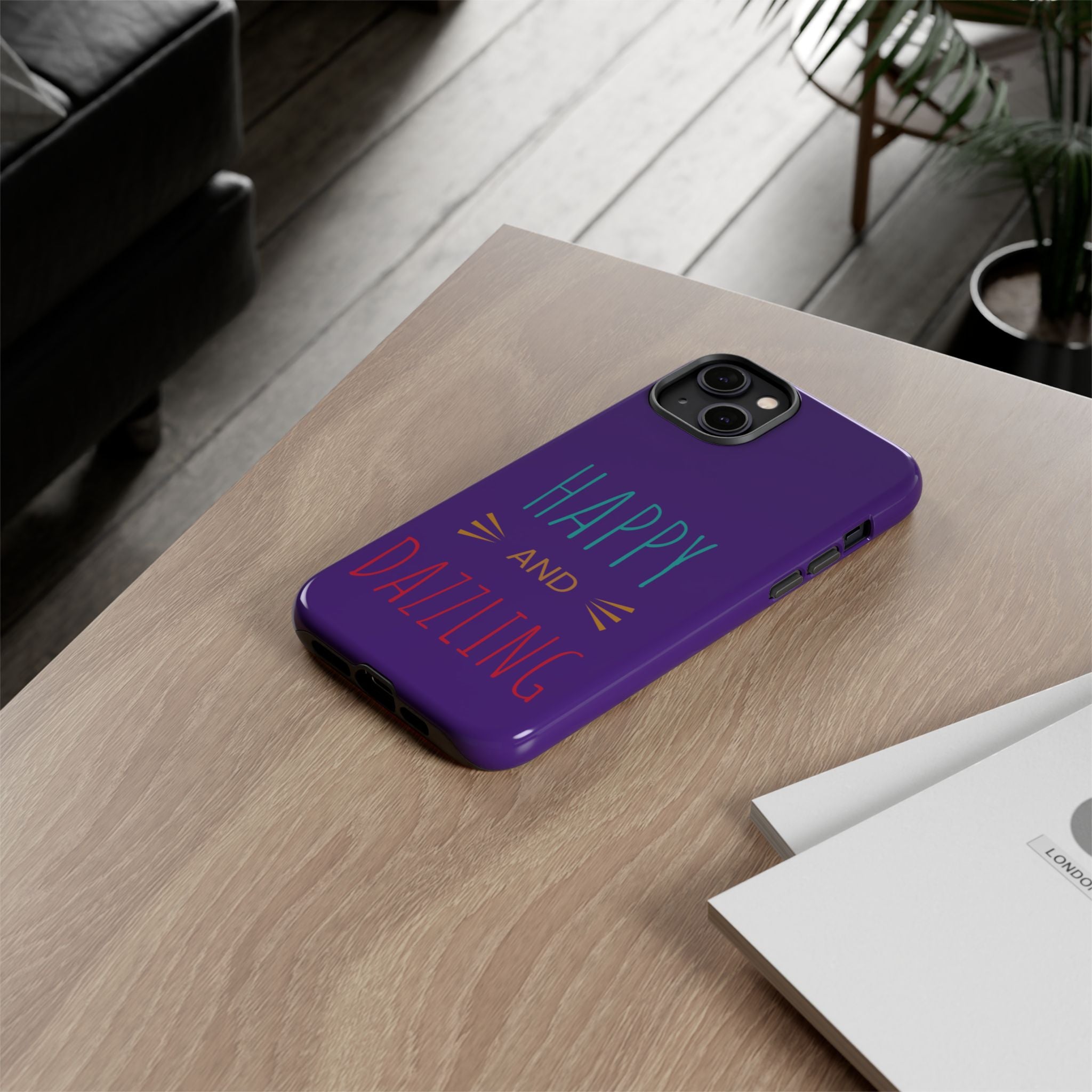 Phone Case — "Happy and Dazzling" Colorful Protective Case