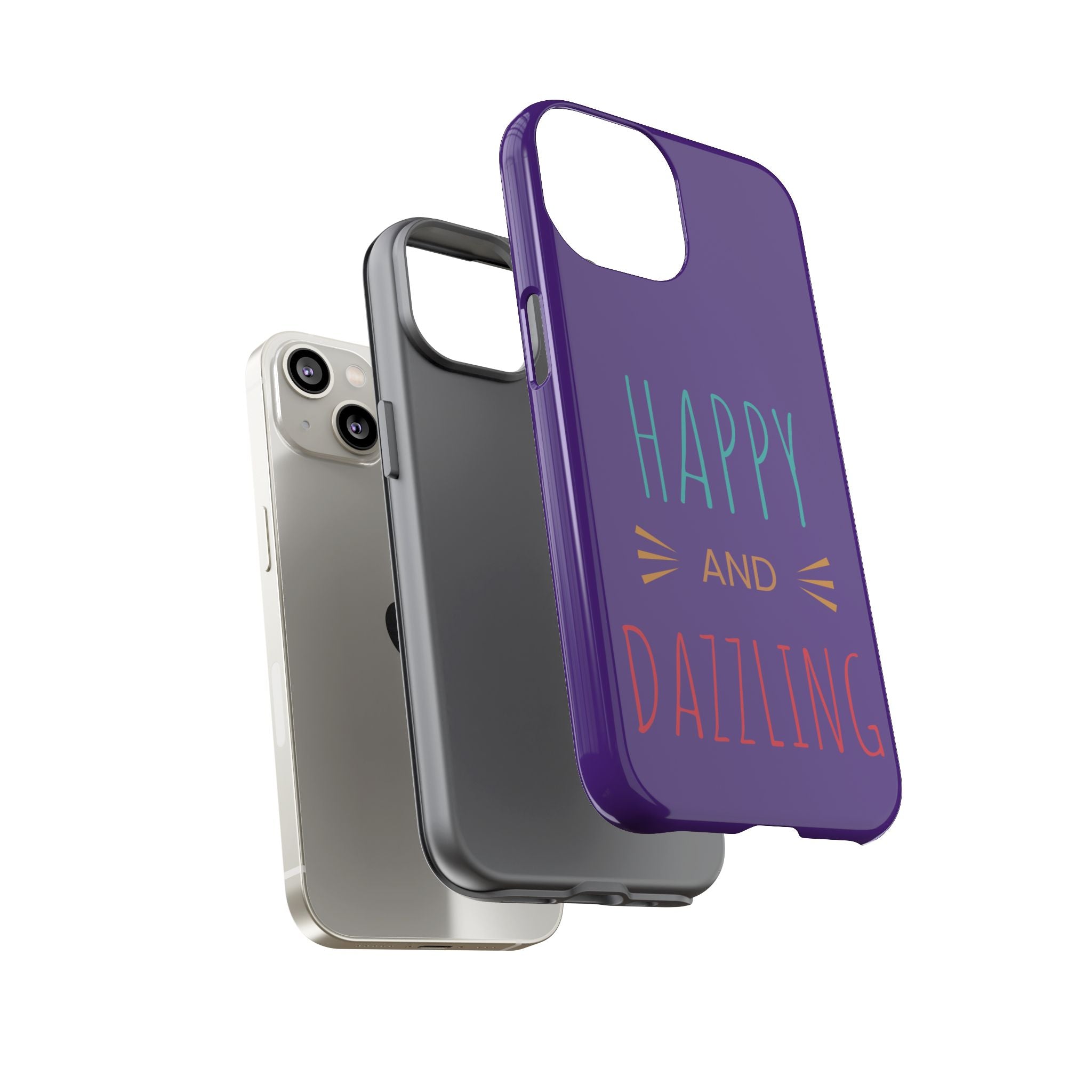 Phone Case — "Happy and Dazzling" Colorful Protective Case