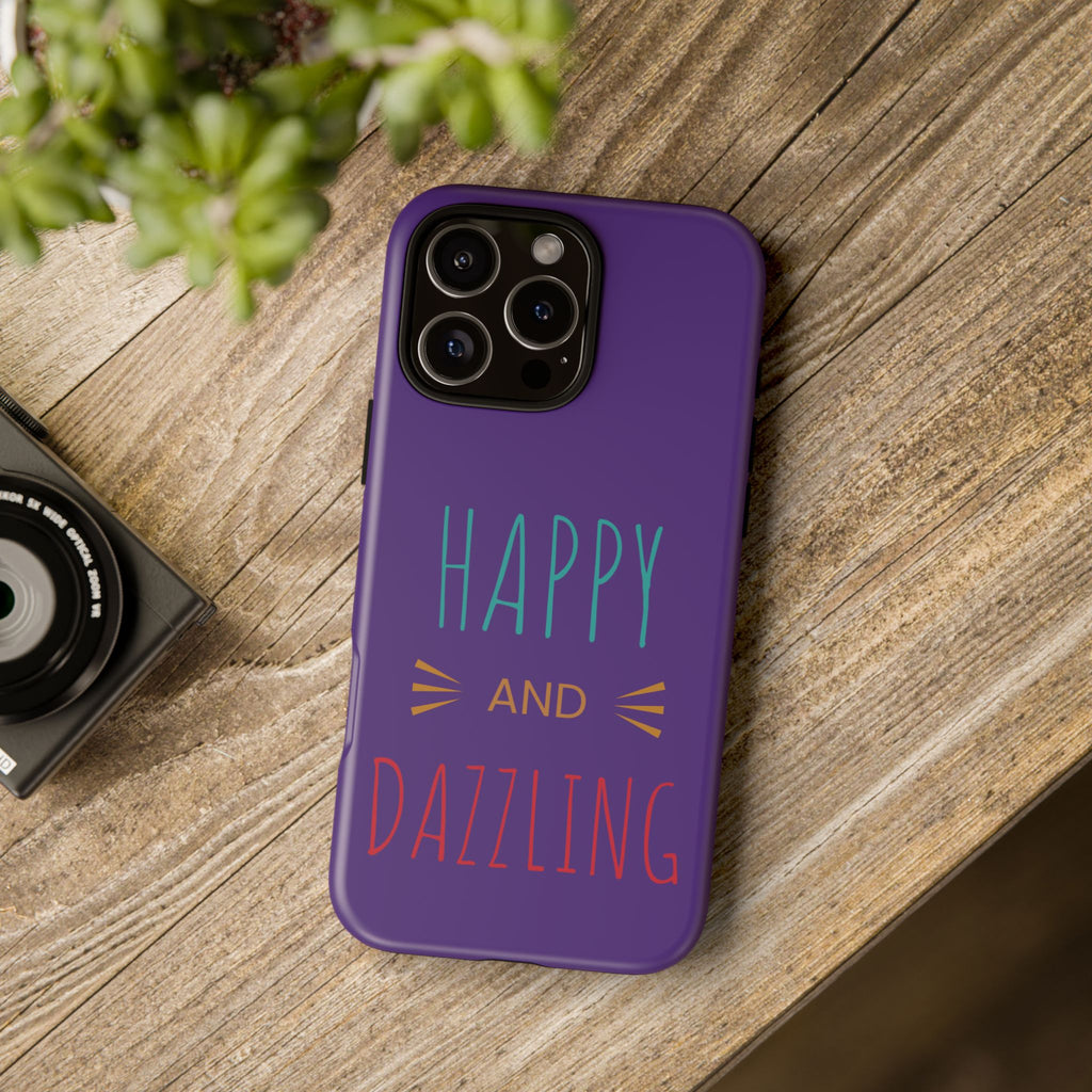 Phone Case — "Happy and Dazzling" Colorful Protective Case