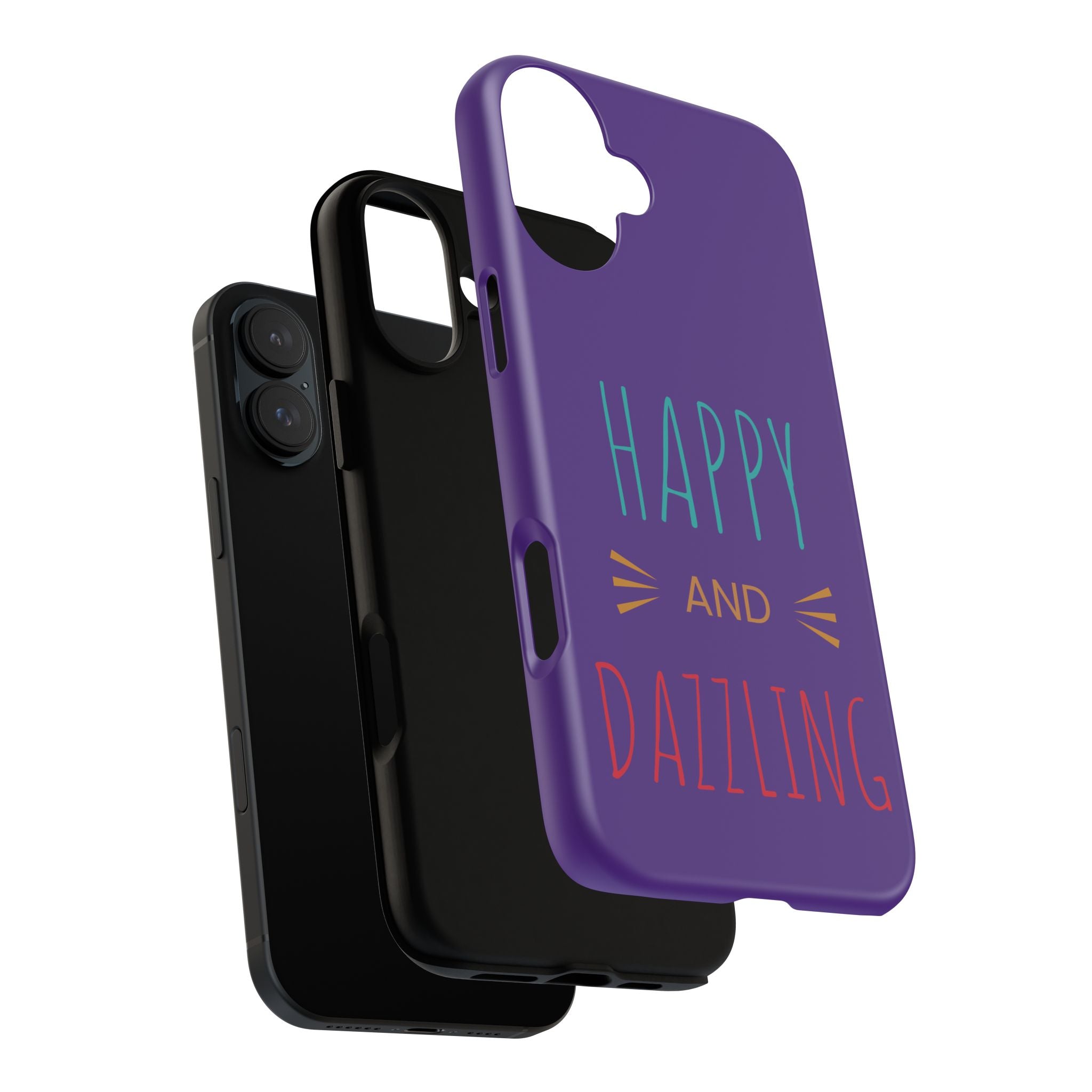 Phone Case — "Happy and Dazzling" Colorful Protective Case
