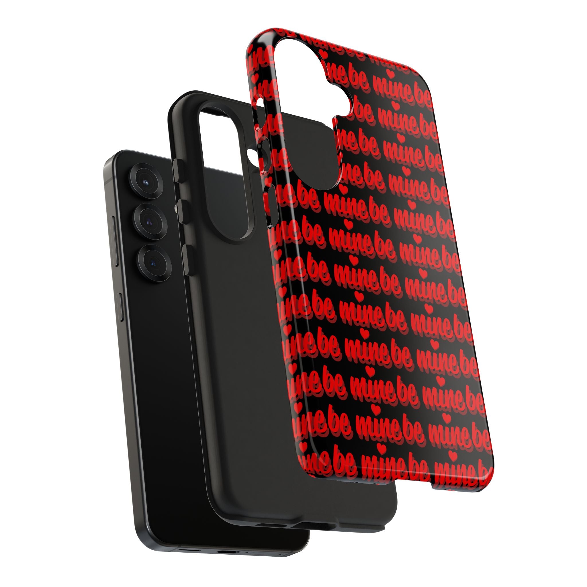 Valentine 'Be Mine' Pattern Tough Phone Case