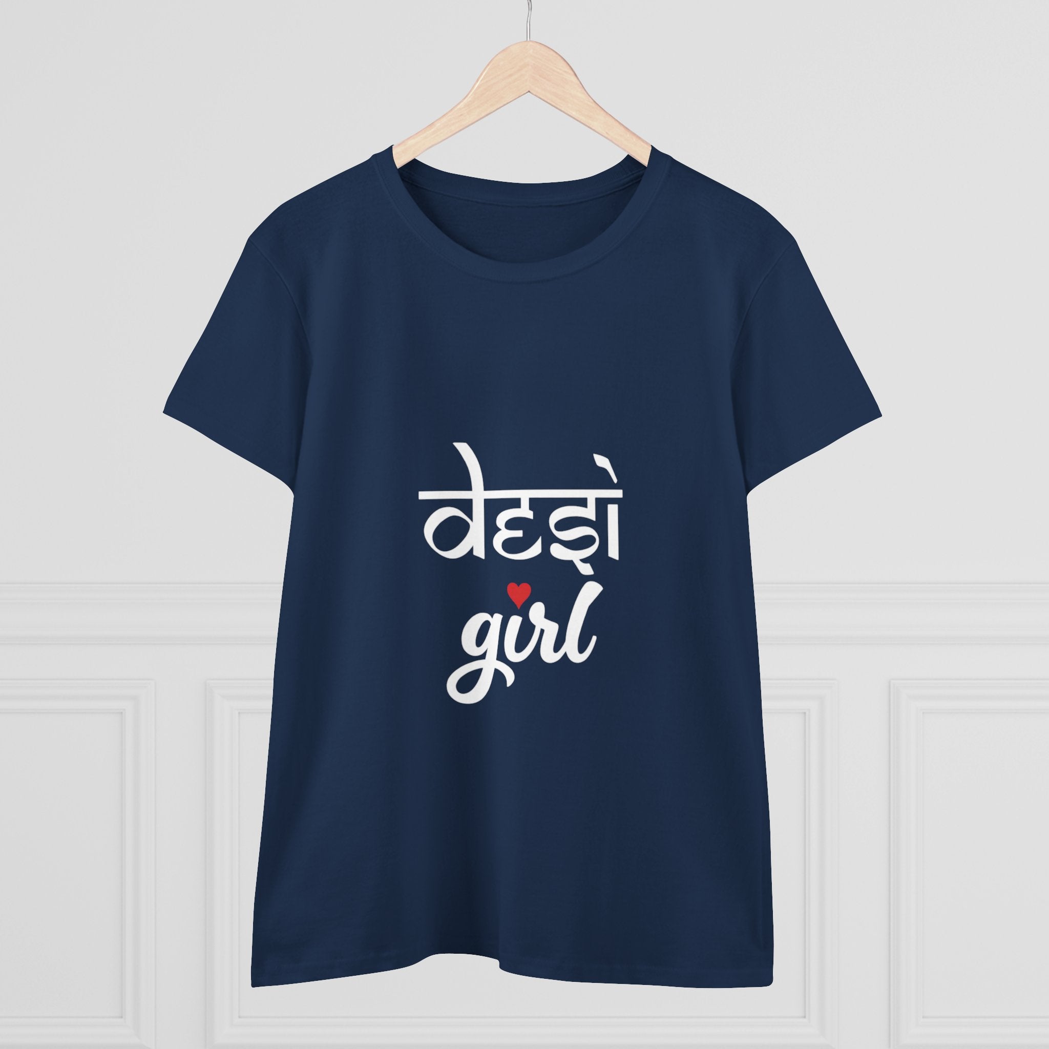 Desi Girl Graphic Tee - Women's Cultural Pride Shirt
