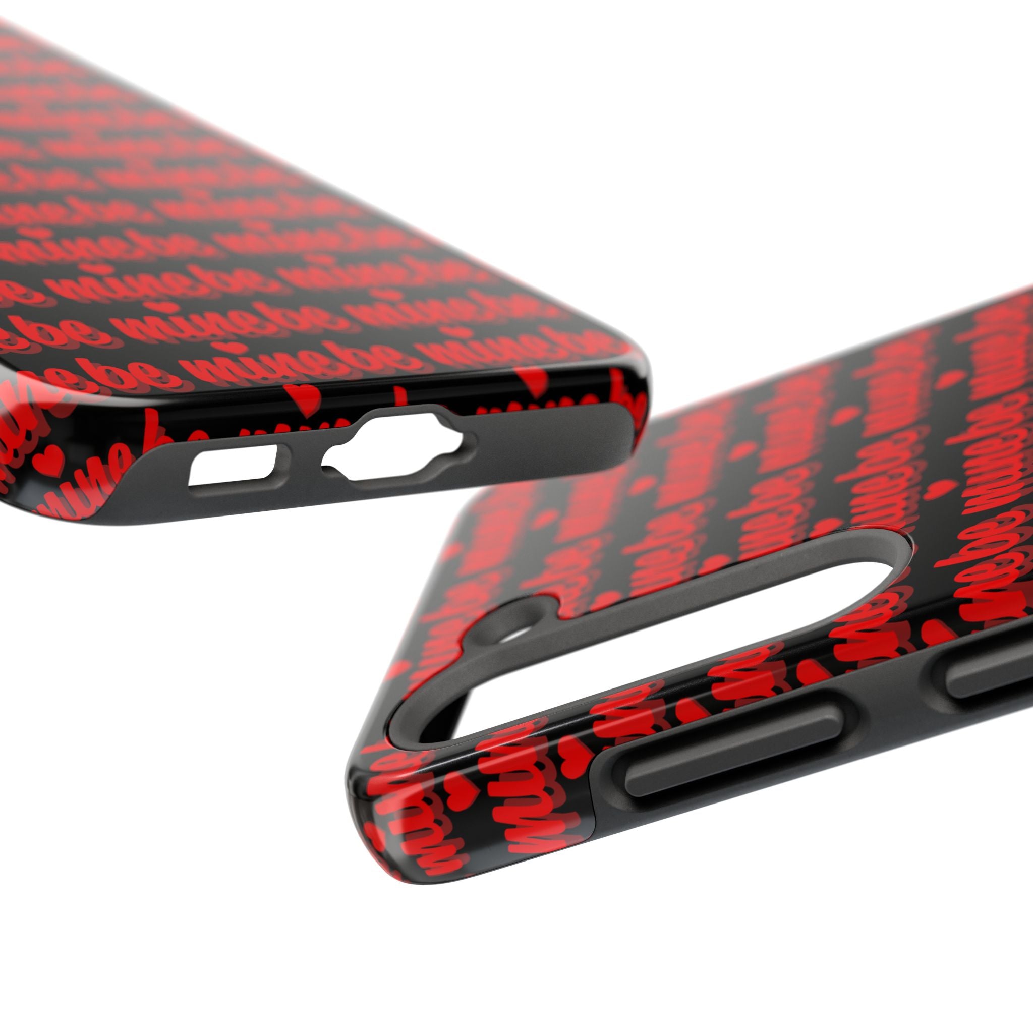 Valentine 'Be Mine' Pattern Tough Phone Case