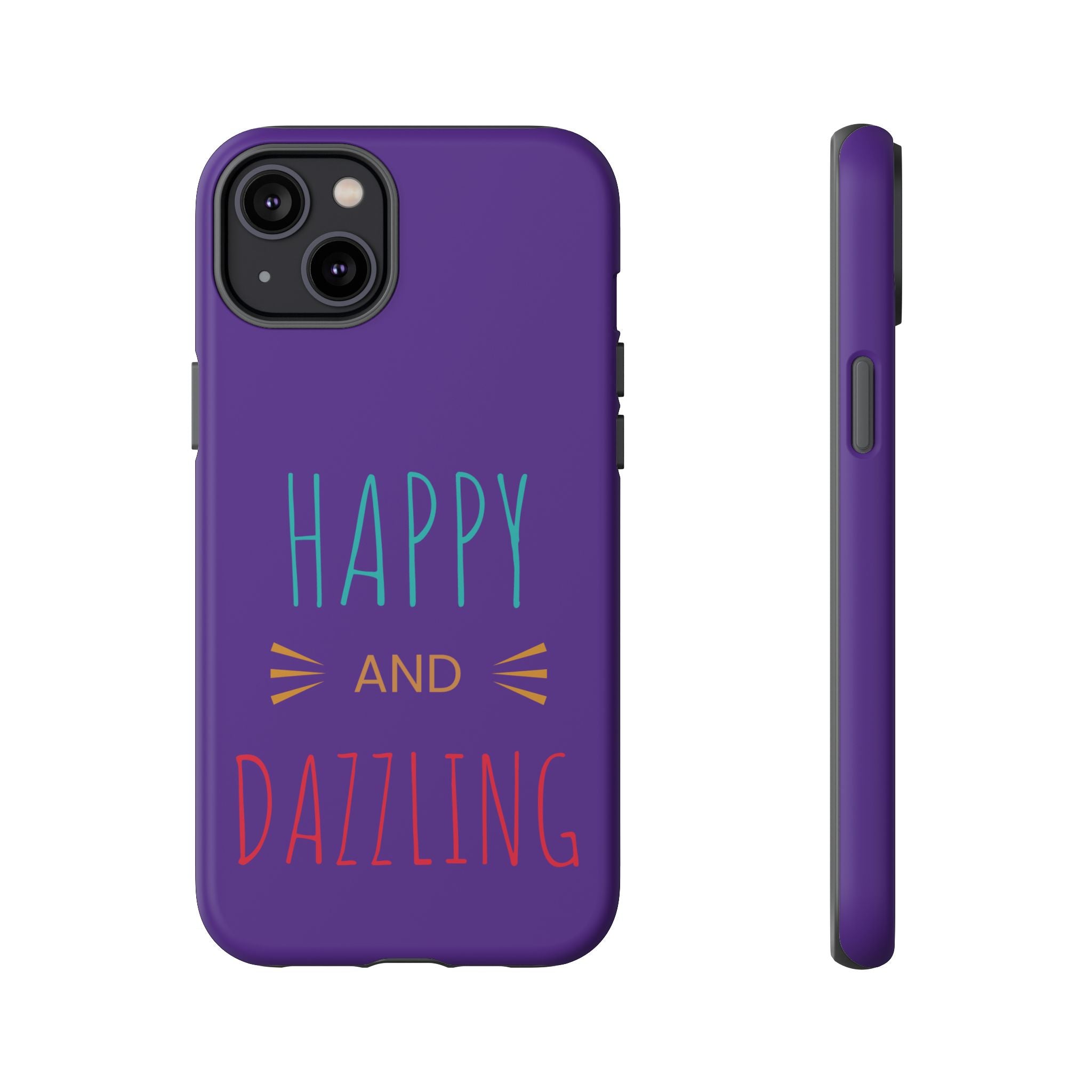 Phone Case — "Happy and Dazzling" Colorful Protective Case