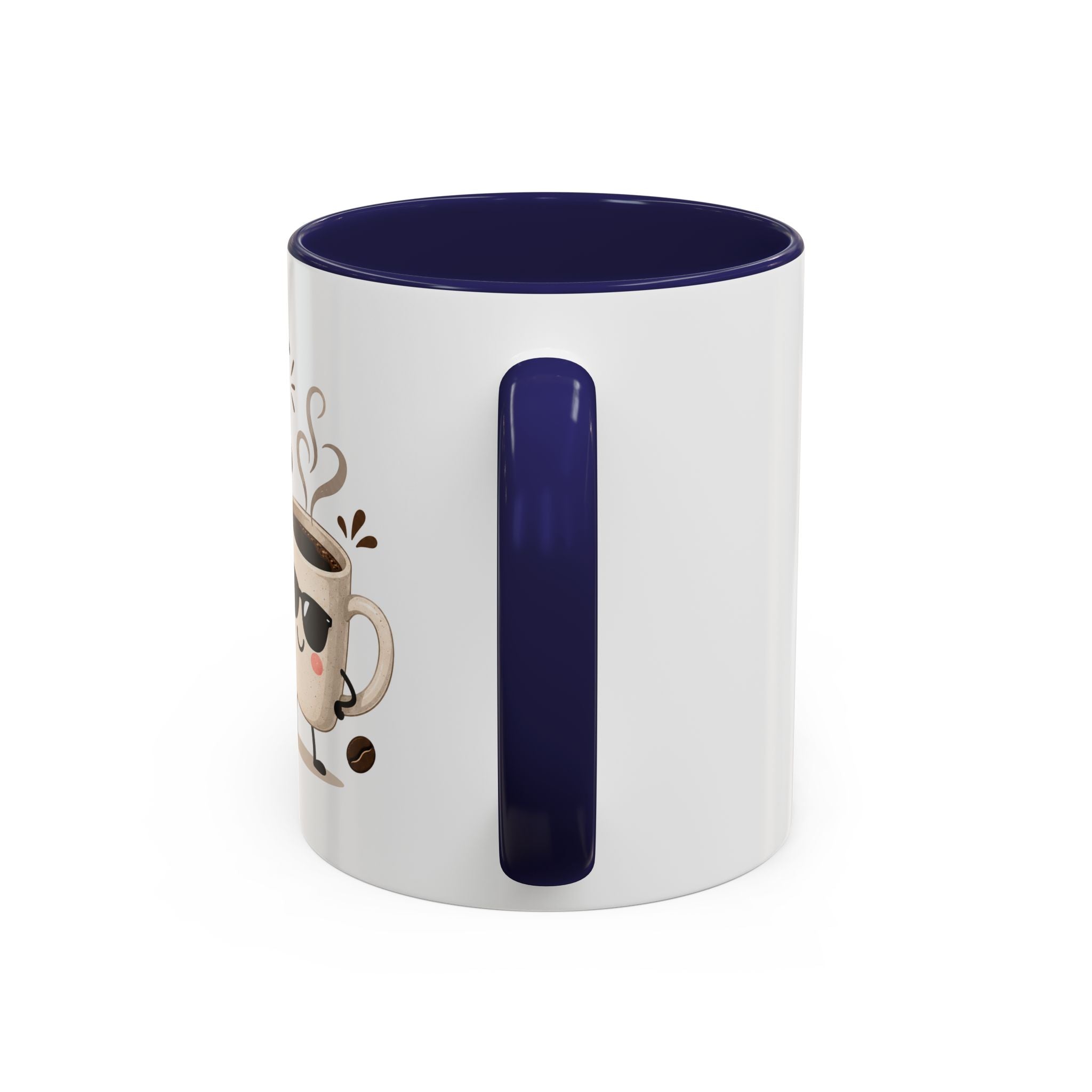 Coffee Mug — “Coffee Because Adulting Is Hard, Coffee Helps” Cute Kawaii Design