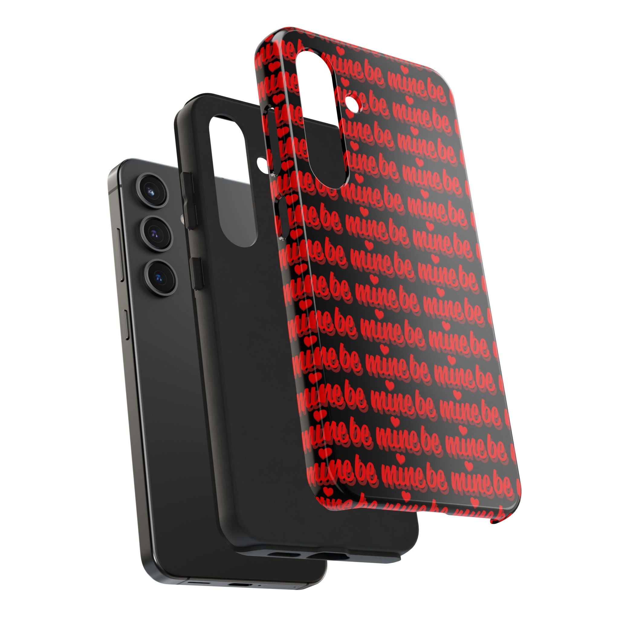 Valentine 'Be Mine' Pattern Tough Phone Case