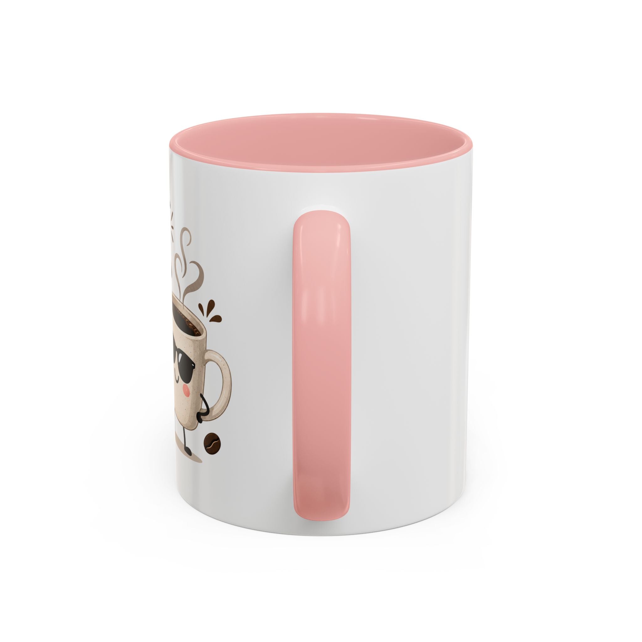 Coffee Mug — “Coffee Because Adulting Is Hard, Coffee Helps” Cute Kawaii Design