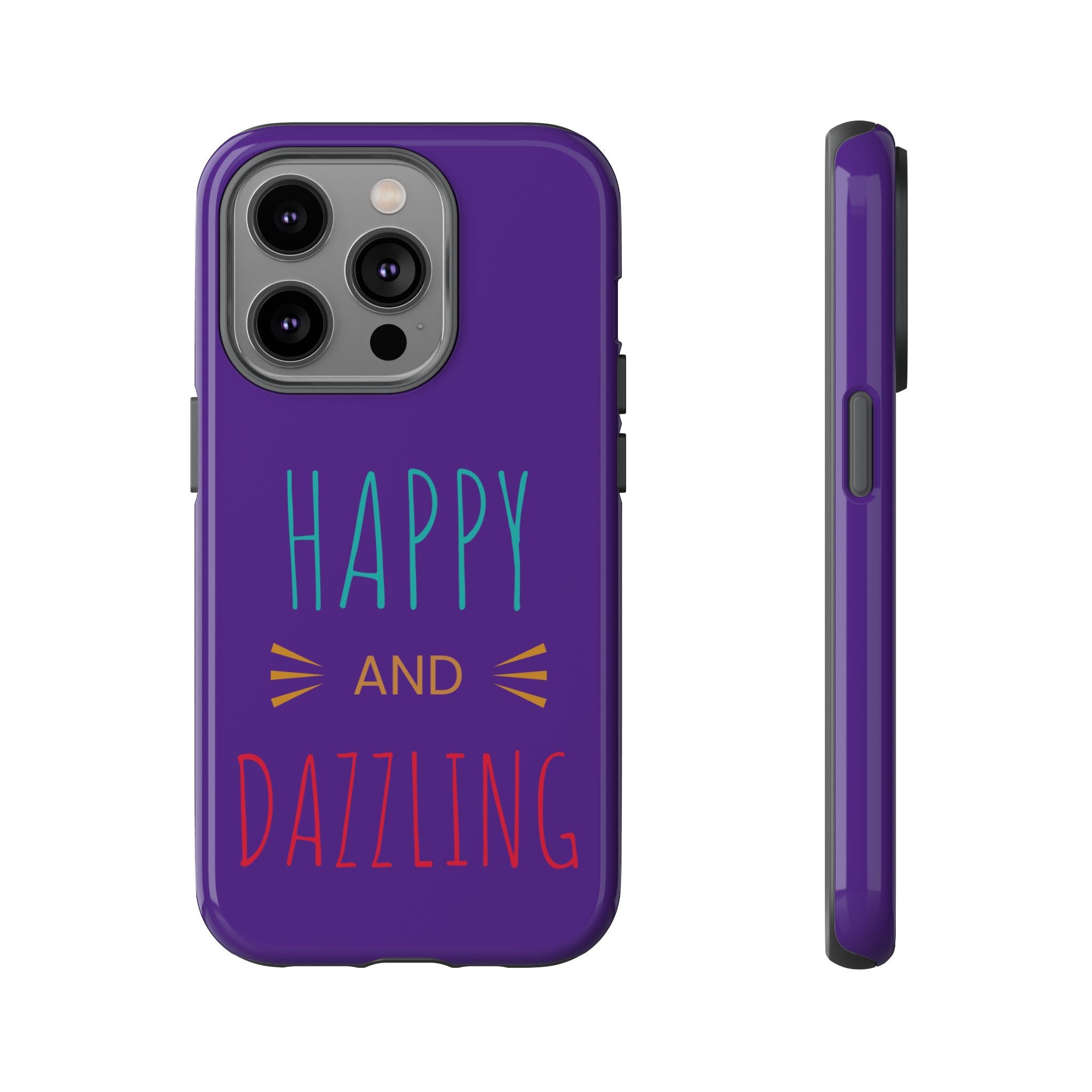 Phone Case — "Happy and Dazzling" Colorful Protective Case