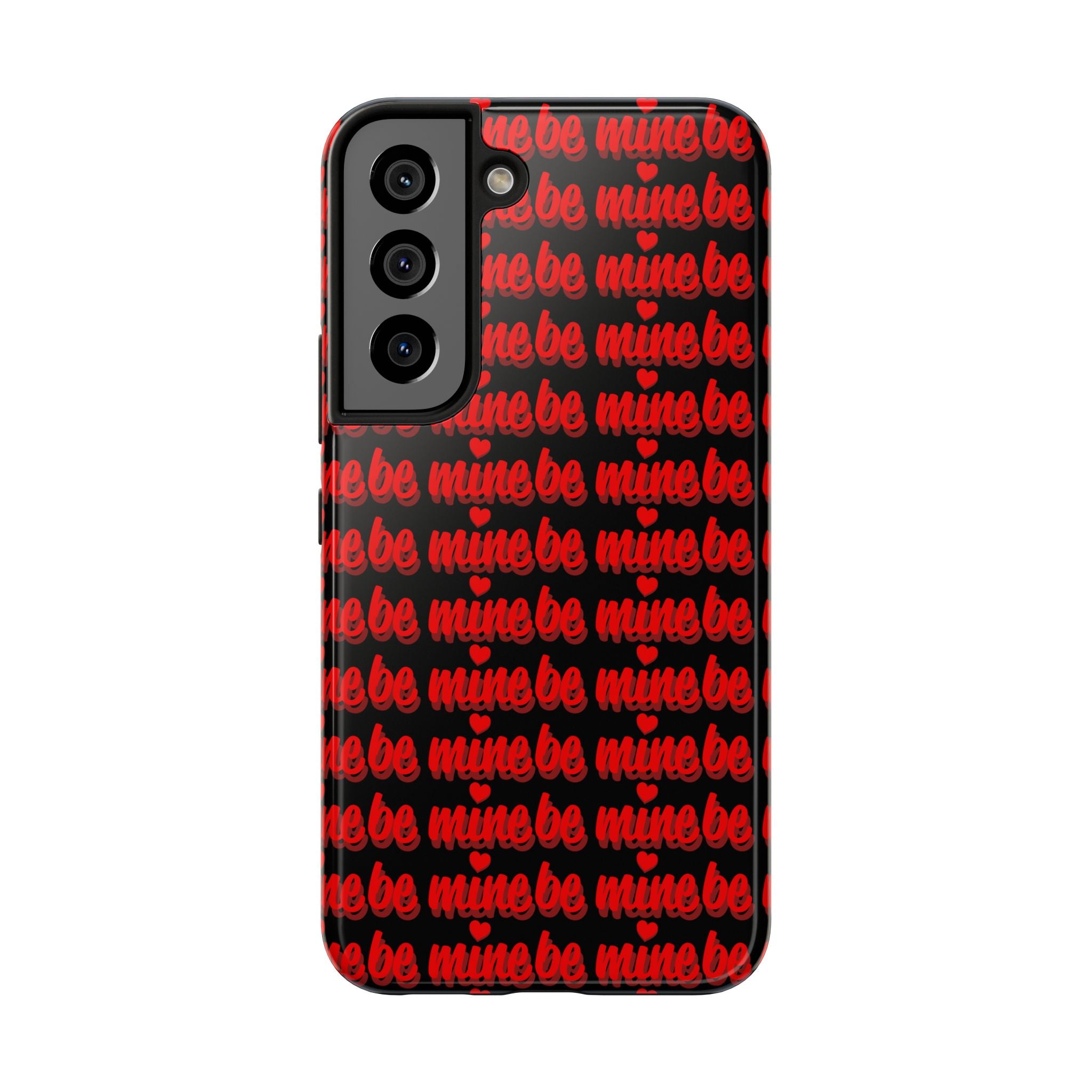 Valentine 'Be Mine' Pattern Tough Phone Case