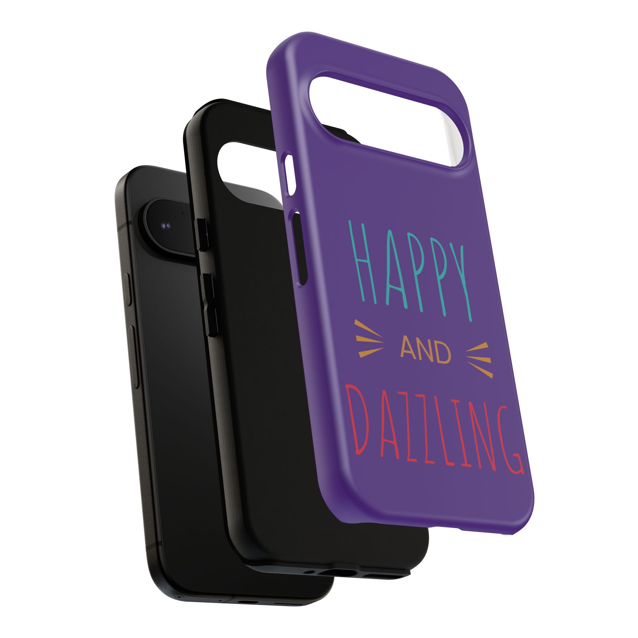 Phone Case — "Happy and Dazzling" Colorful Protective Case
