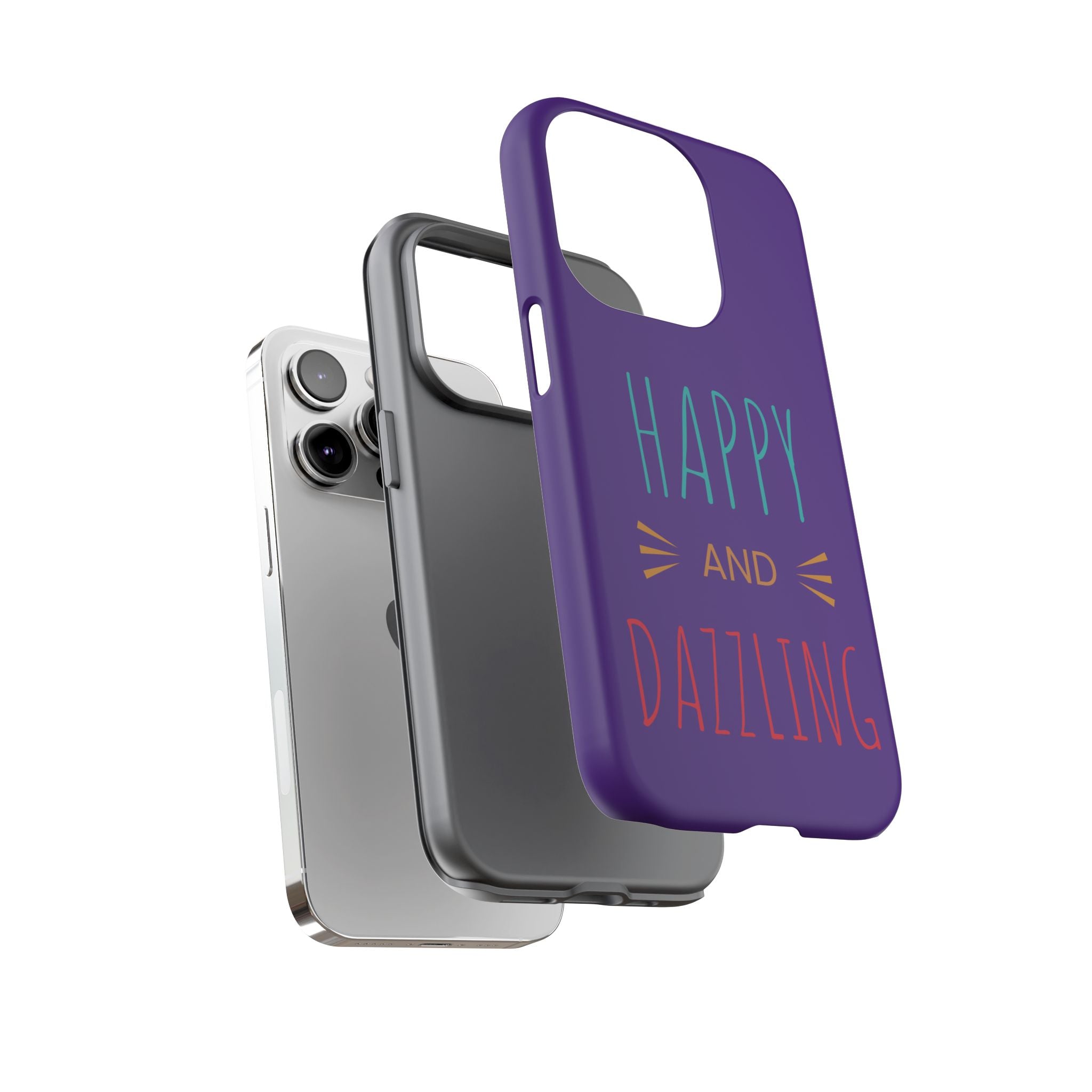 Phone Case — "Happy and Dazzling" Colorful Protective Case