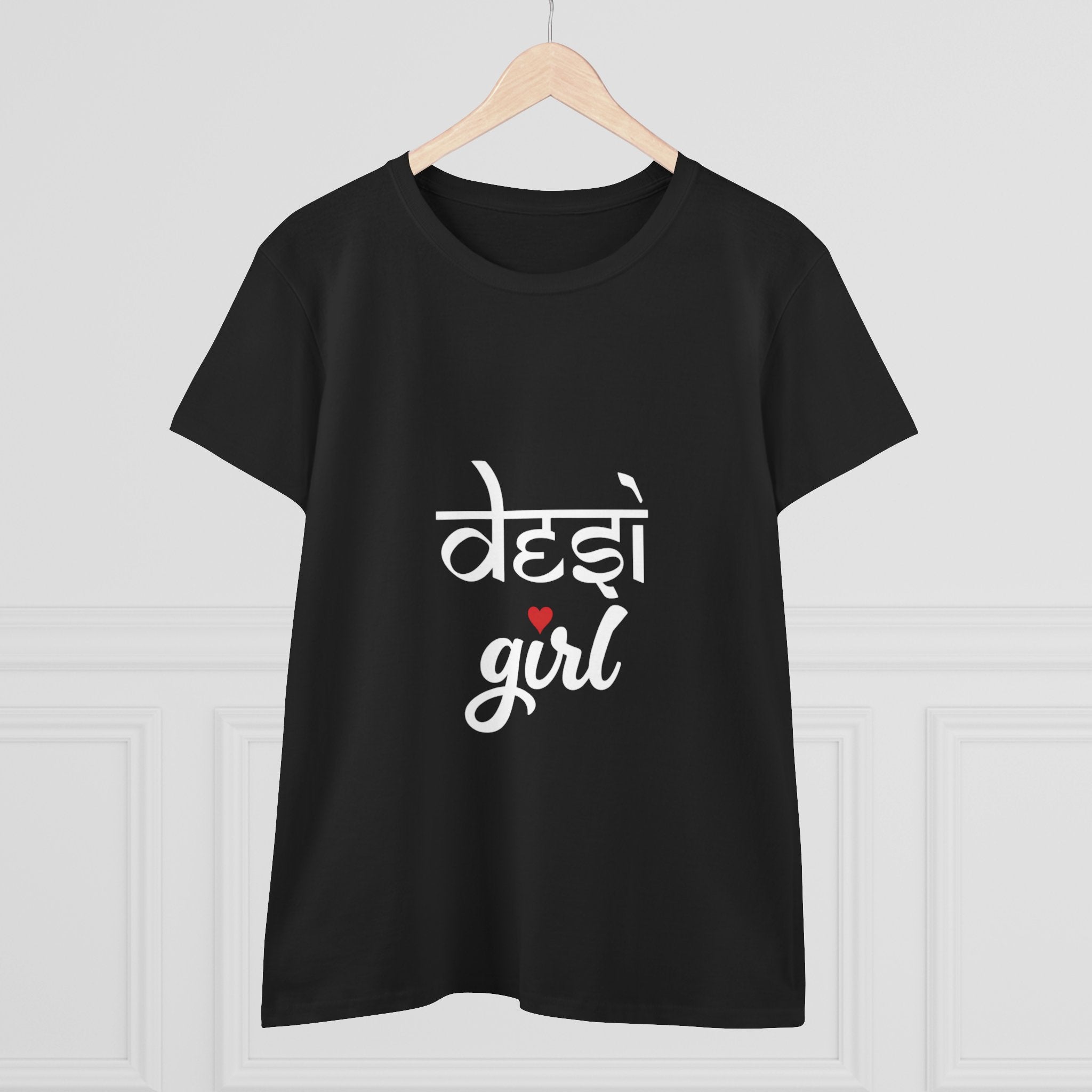 Desi Girl Graphic Tee - Women's Cultural Pride Shirt