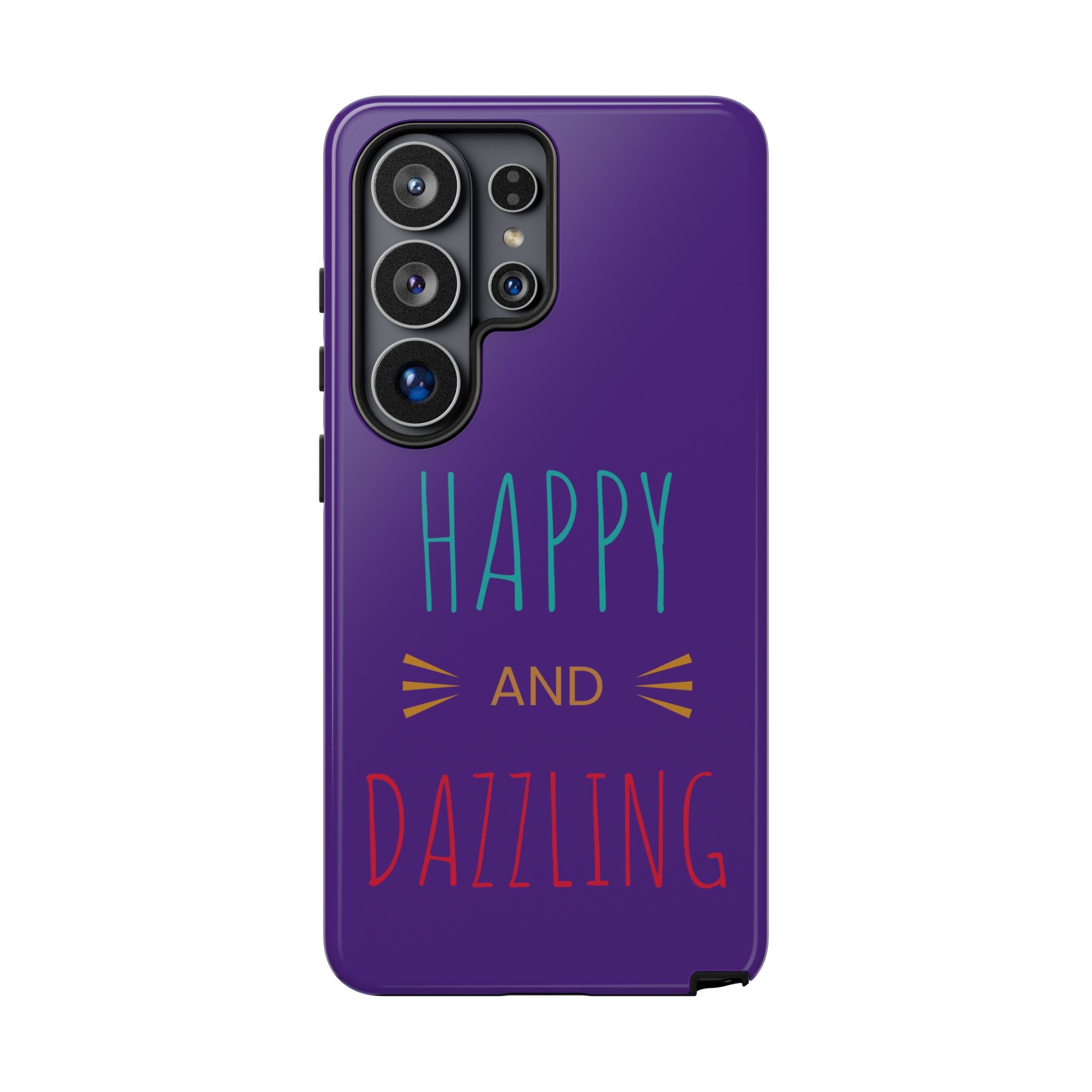 Phone Case — "Happy and Dazzling" Colorful Protective Case