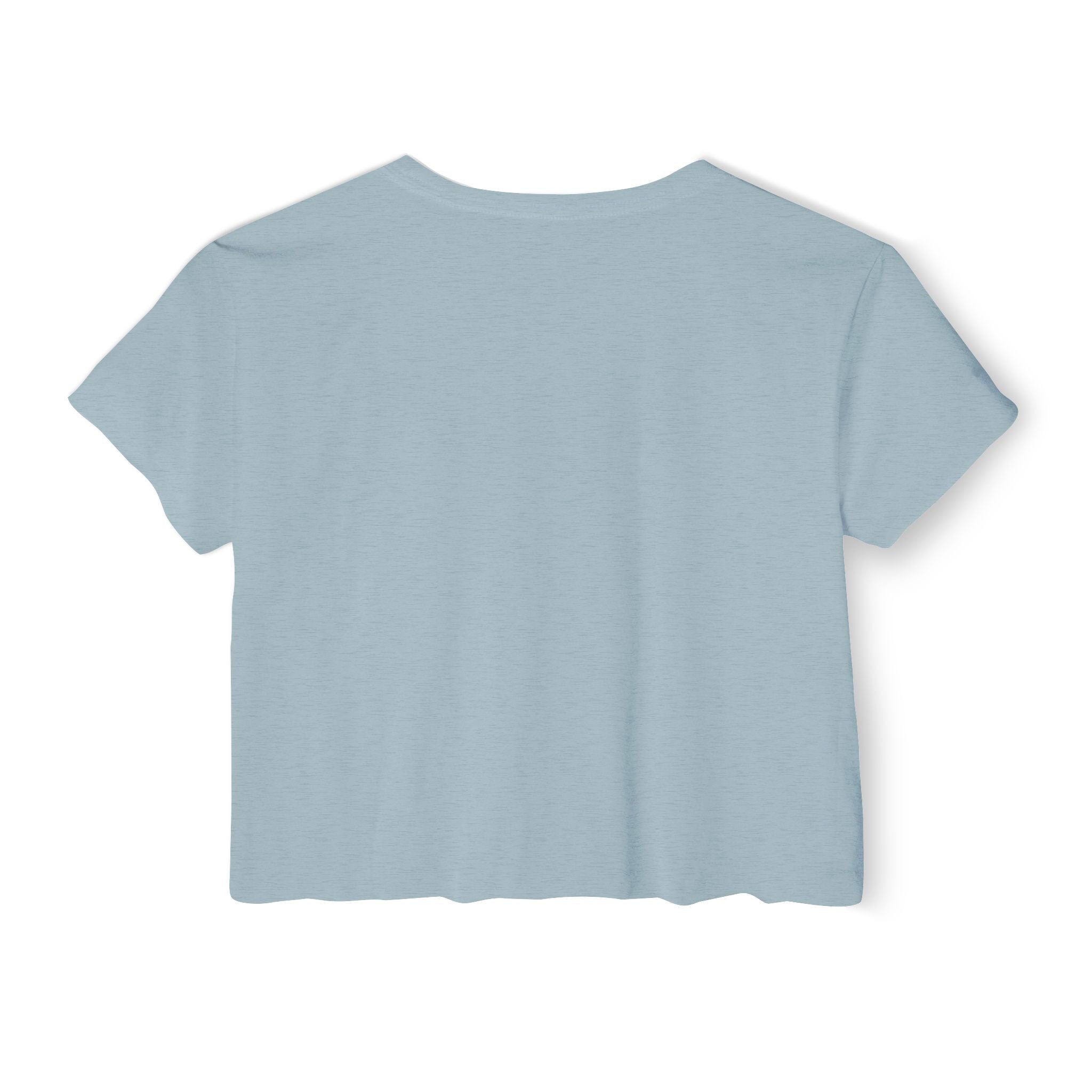 Heart Emoji Crop Top — Cute Winking Heart Graphic Women's Festival Tee